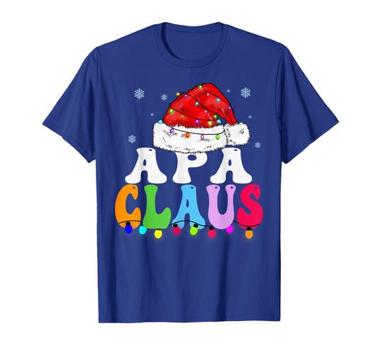 APA Claus Funny Xmas Family Matching APA Grandma Christmas T-Shirt
