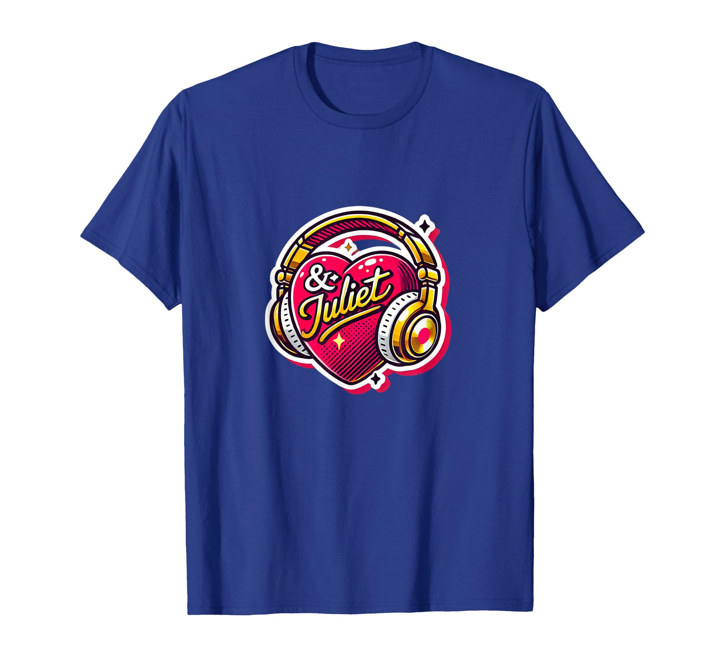 & Juliet Musical Theatre Heart Musicals T-Shirt