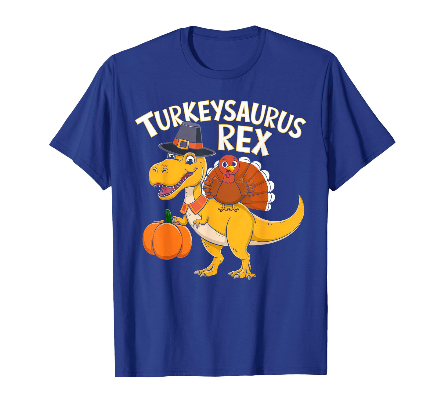 Kids Thanksgiving Shirts For Boys Toddler Turkeysaurus Rex T-Shirt