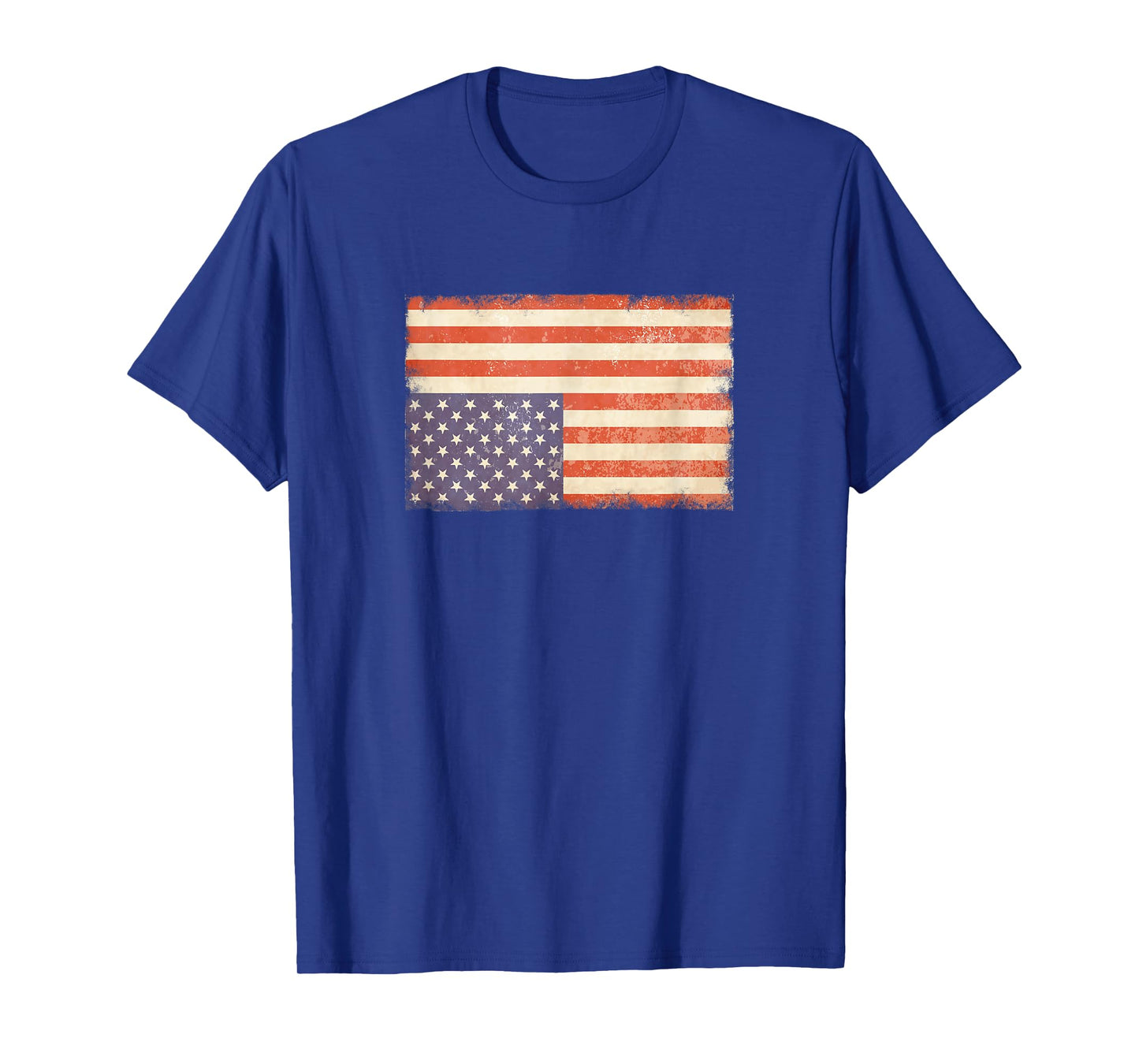 Resist Distressed Upside Down American Flag USA T-Shirt