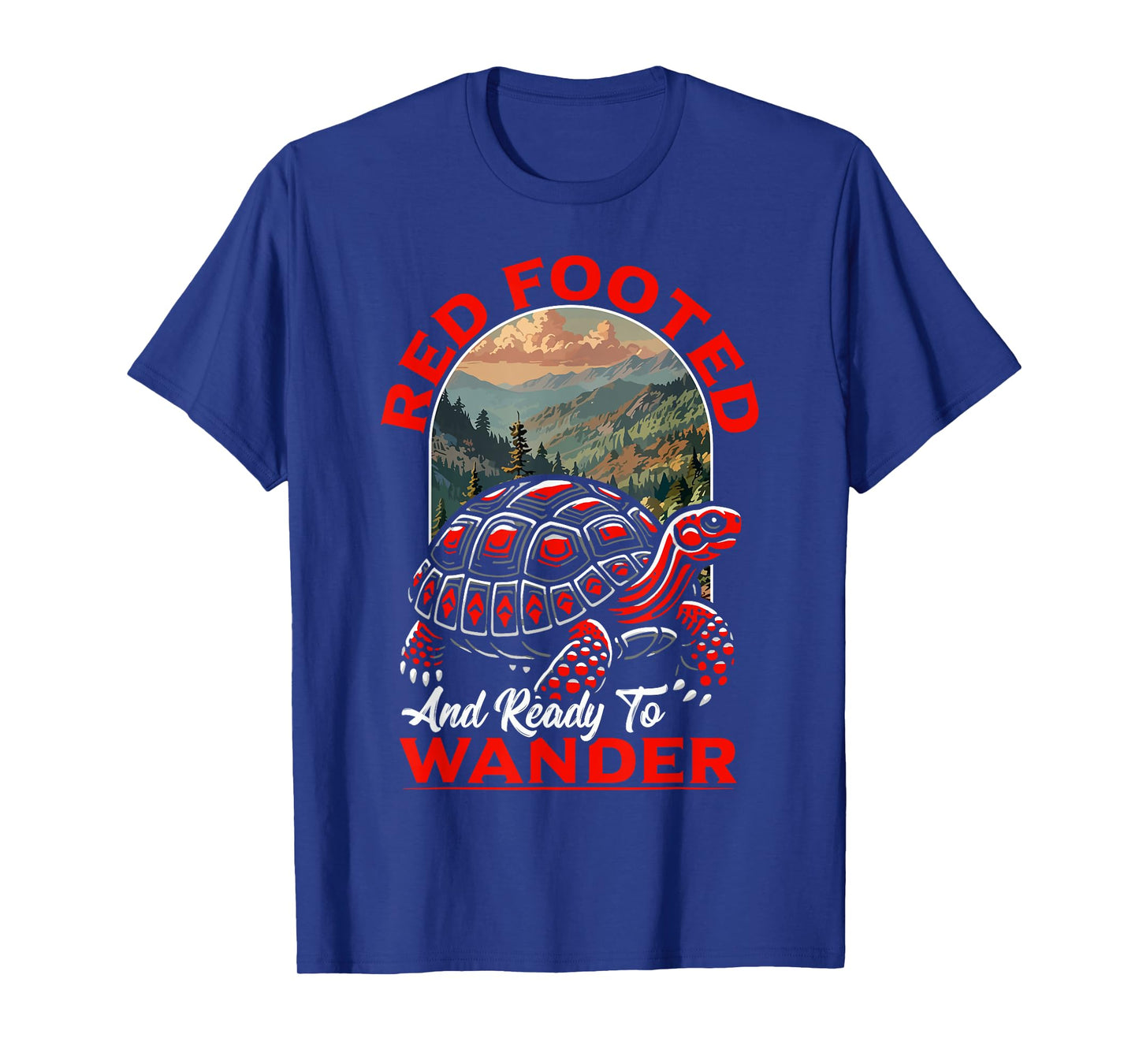 Chelonoidis Carbonaria Red Foot Tortoise T-Shirt
