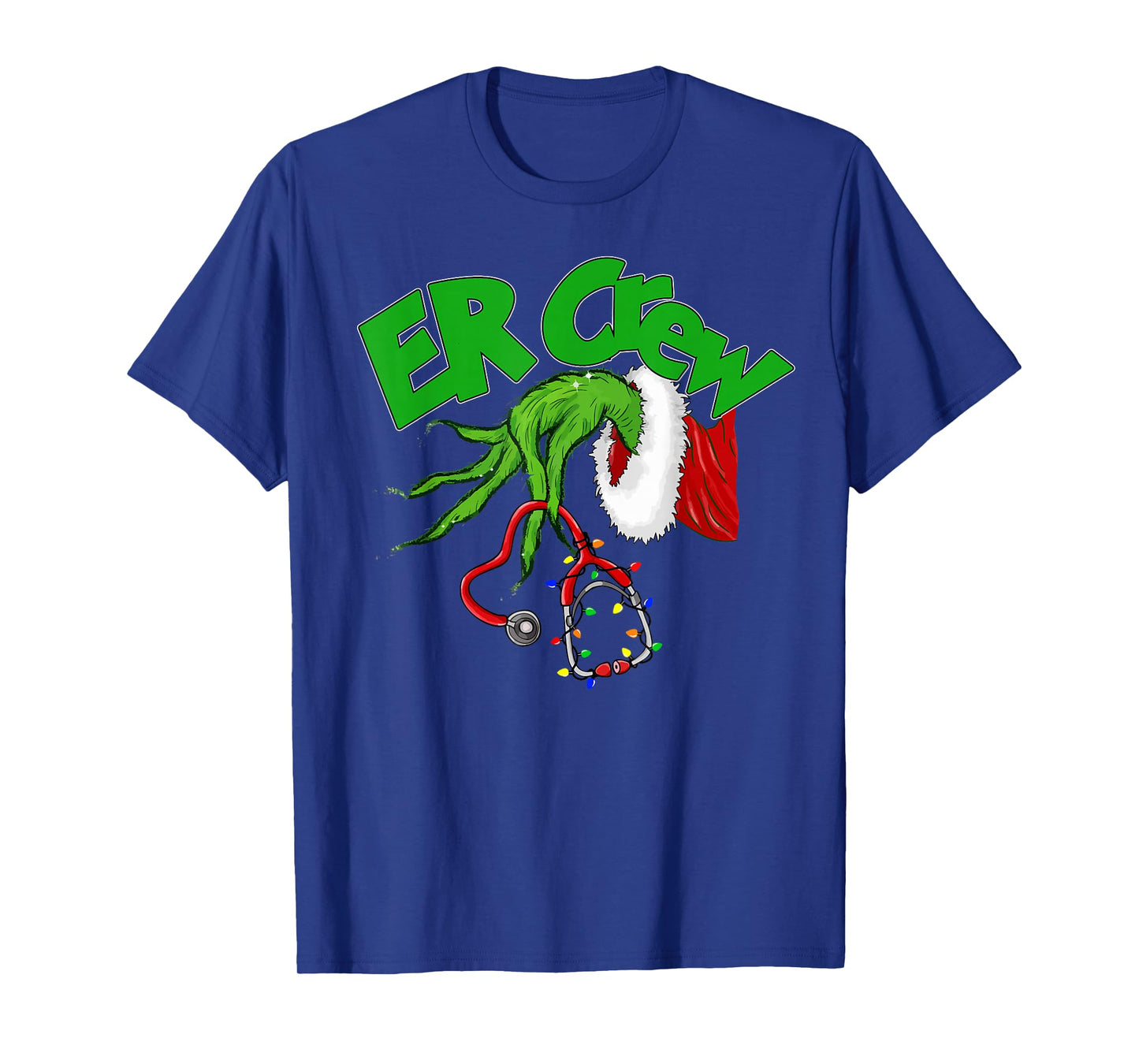 Cute Emergency Department Funny ER Nurse Christmas T-Shirt