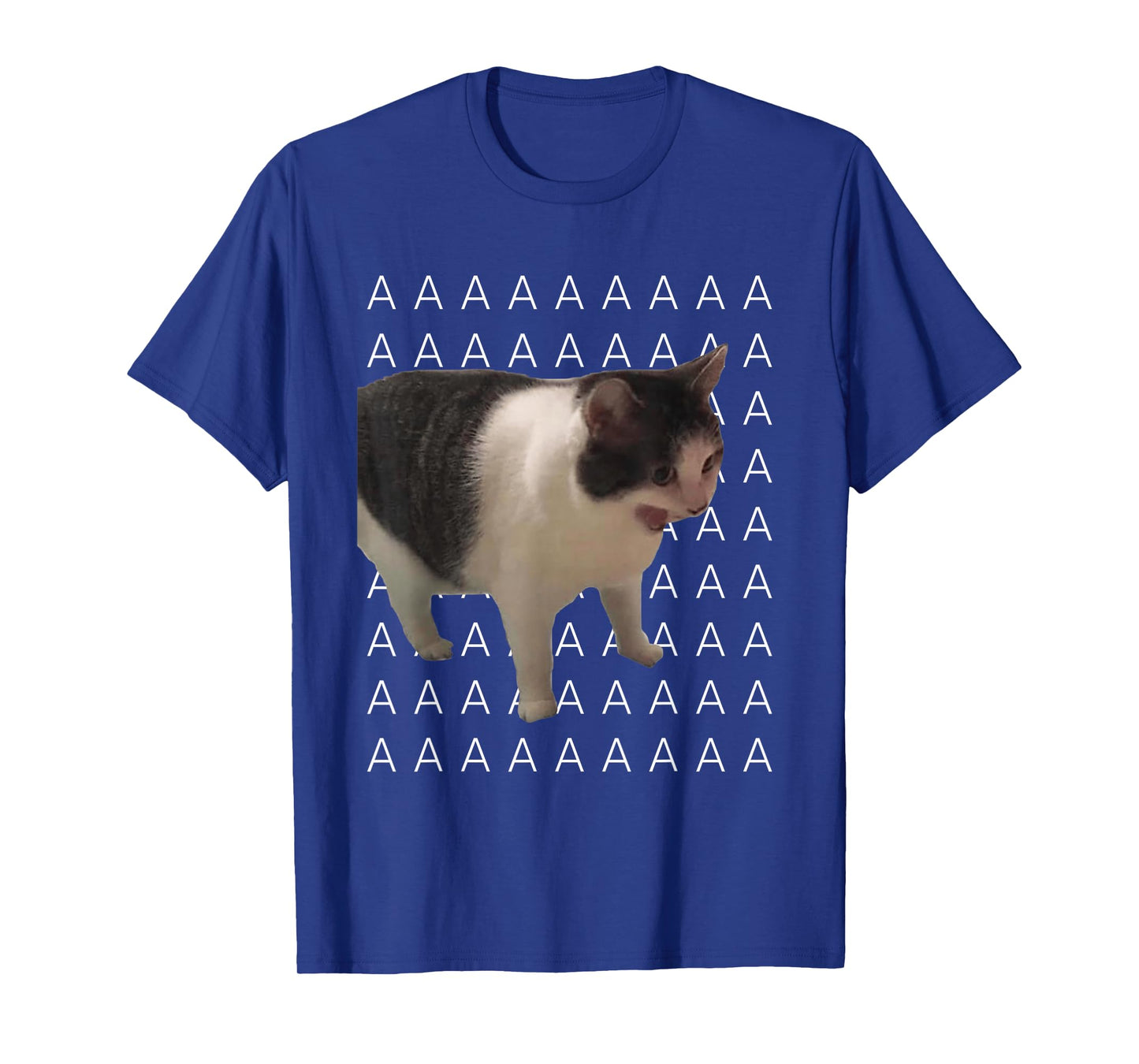 Fanny Cat Meme Scream AAA Men Women Kids T-Shirt
