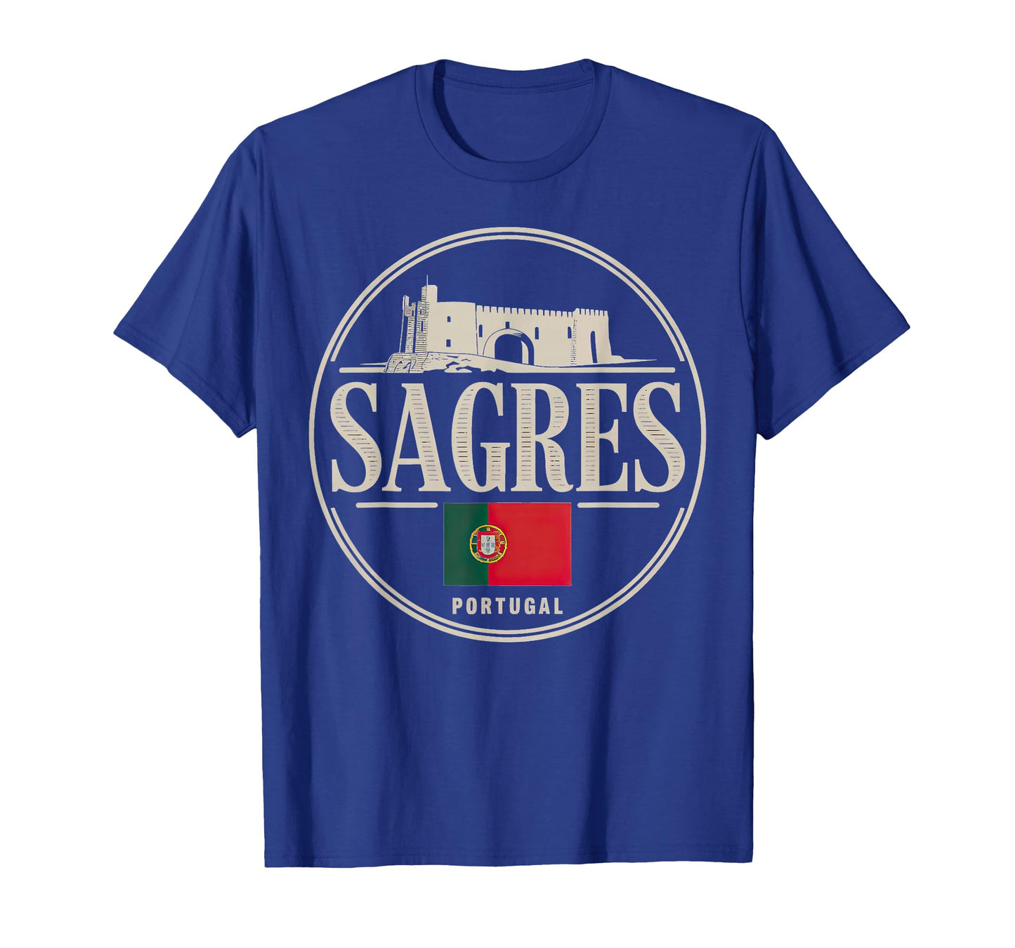 City Travel Portugal Sagres Scenic View T-Shirt