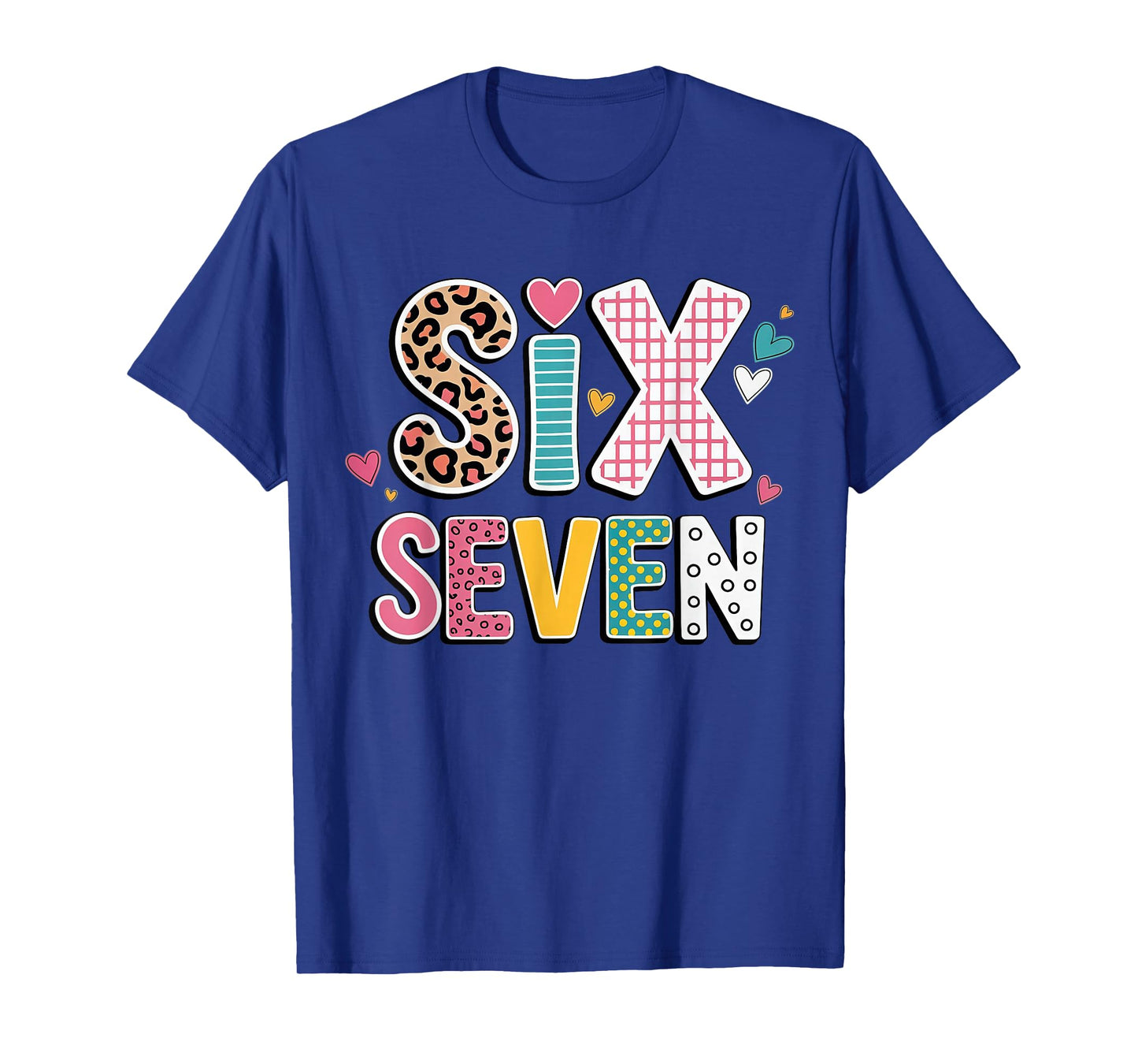 Six Seven 6 7 Meme Teacher T-Shirt
