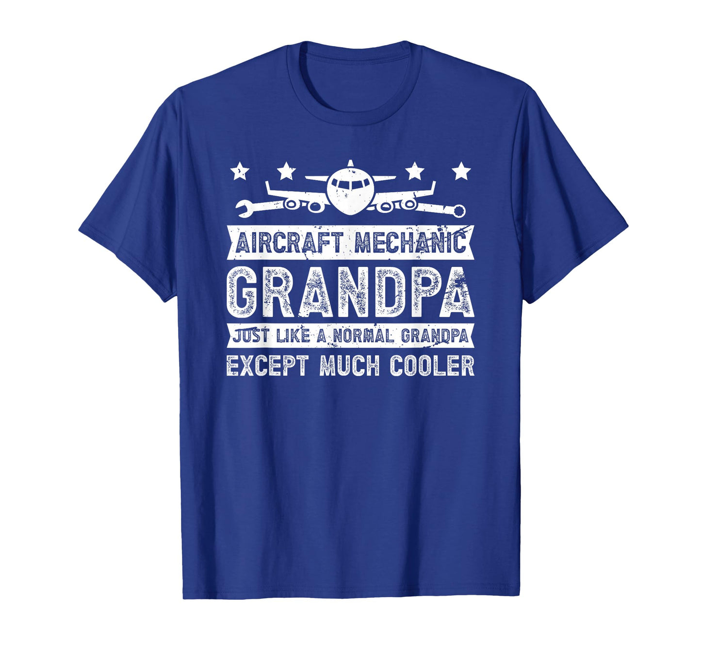 Aircraft Mechanic Grandpa Cool Aviation Mechanic Grandpa T-Shirt