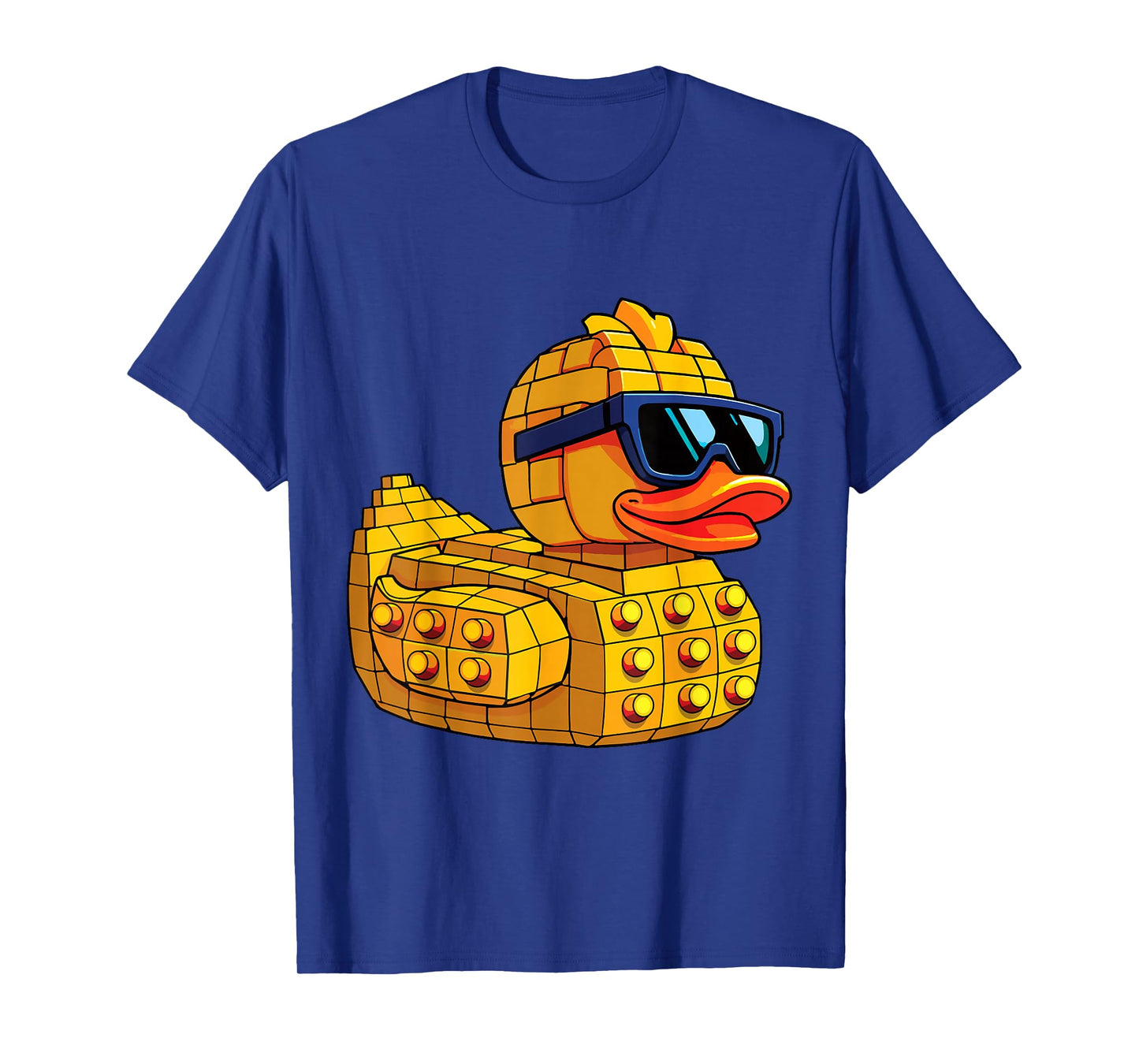 Duck Brick Master Builder Block Building Brick Builder T-Shirt