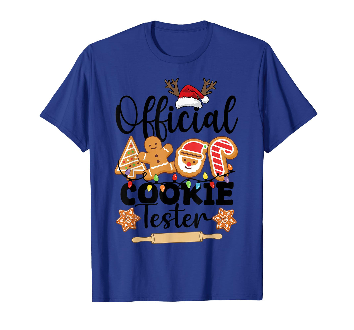 Christmas Official Cookie Tester Family Baking Team Cookie T-Shirt