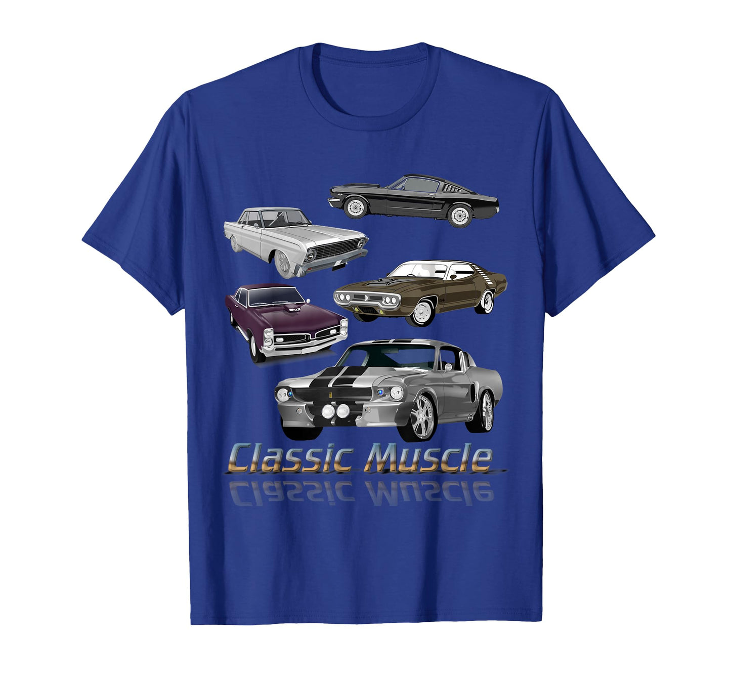 Classic American Muscle Cars Vintage Gift T-Shirt T-Shirt