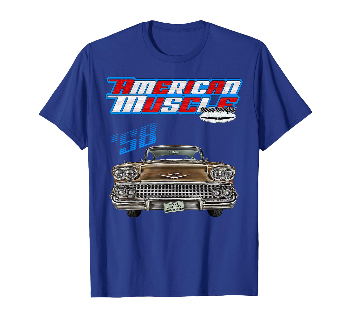 1958,Impala,BelAir,Bel Air,DelRay,Del Ray,Muscle Car,Hot Rod T-Shirt