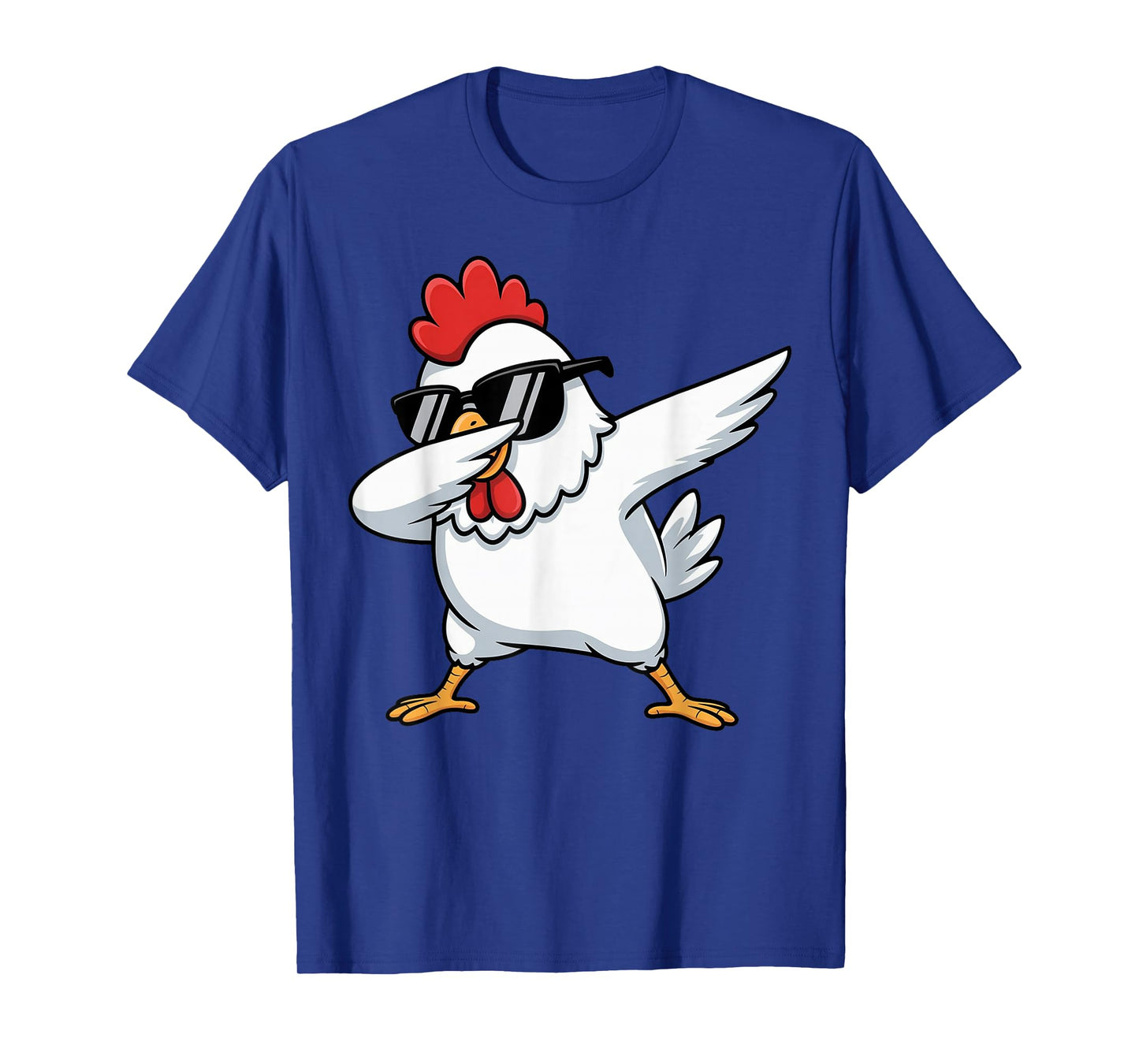 Cute Dabbing Chicken Graphic Kids Toddler Boys Farm Animal T-Shirt