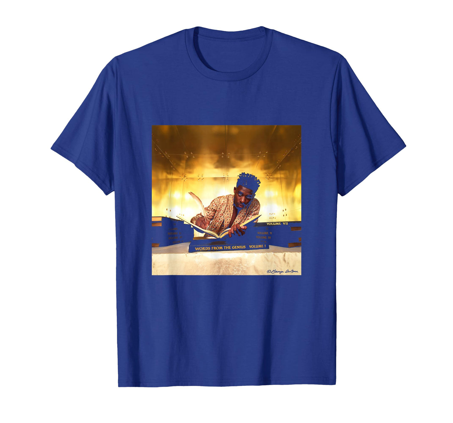 GZA Album Art Words From The Genius By George DuBose T-Shirt