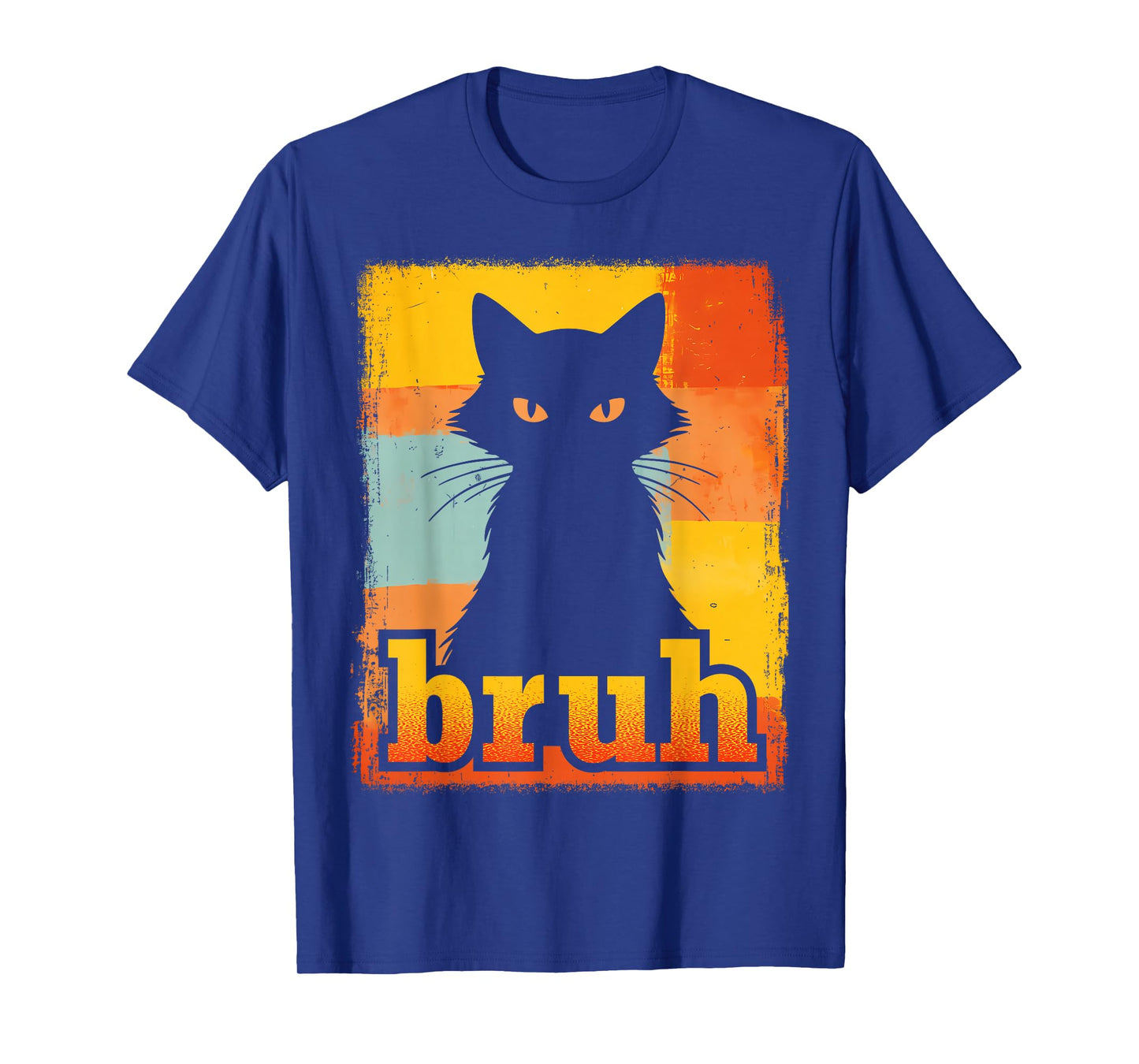 Funny Bruh Cat Meme for Teens Boys Girls Men Women Graphic T-Shirt