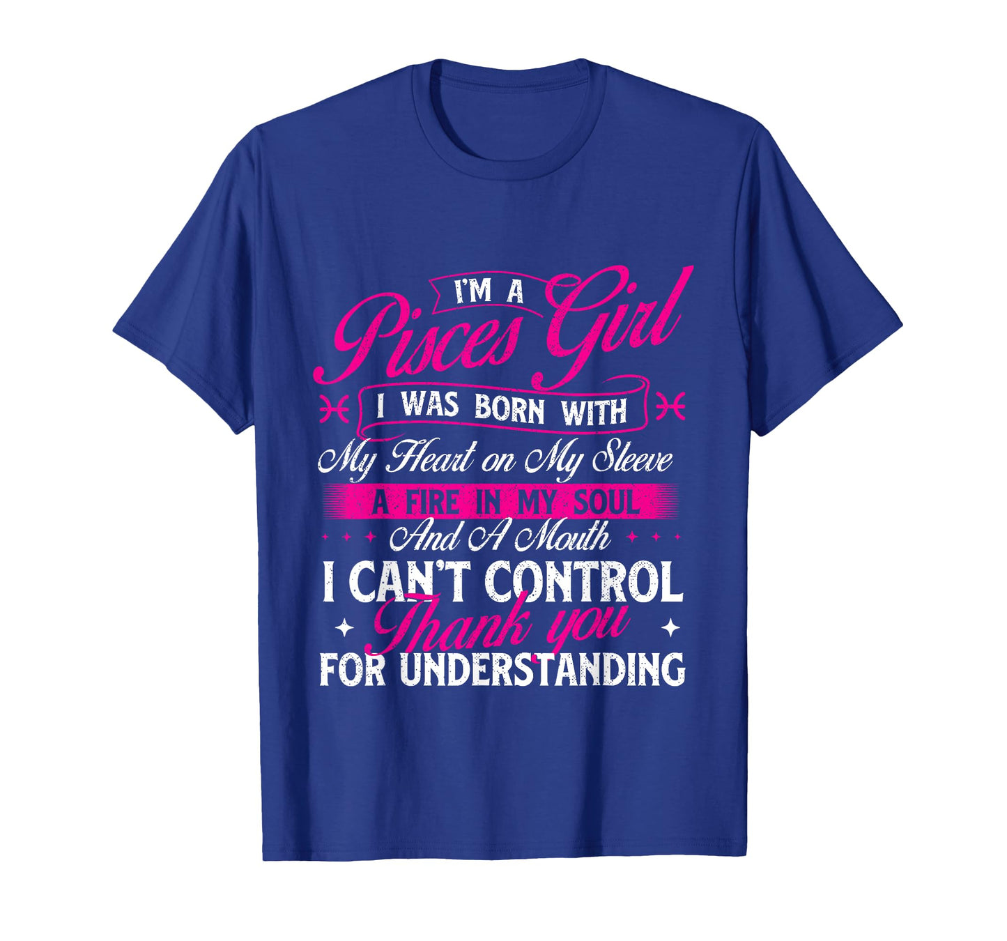 I'm a Pisces Girl - Birthday Zodiac Sign Astrology Symbol T-Shirt