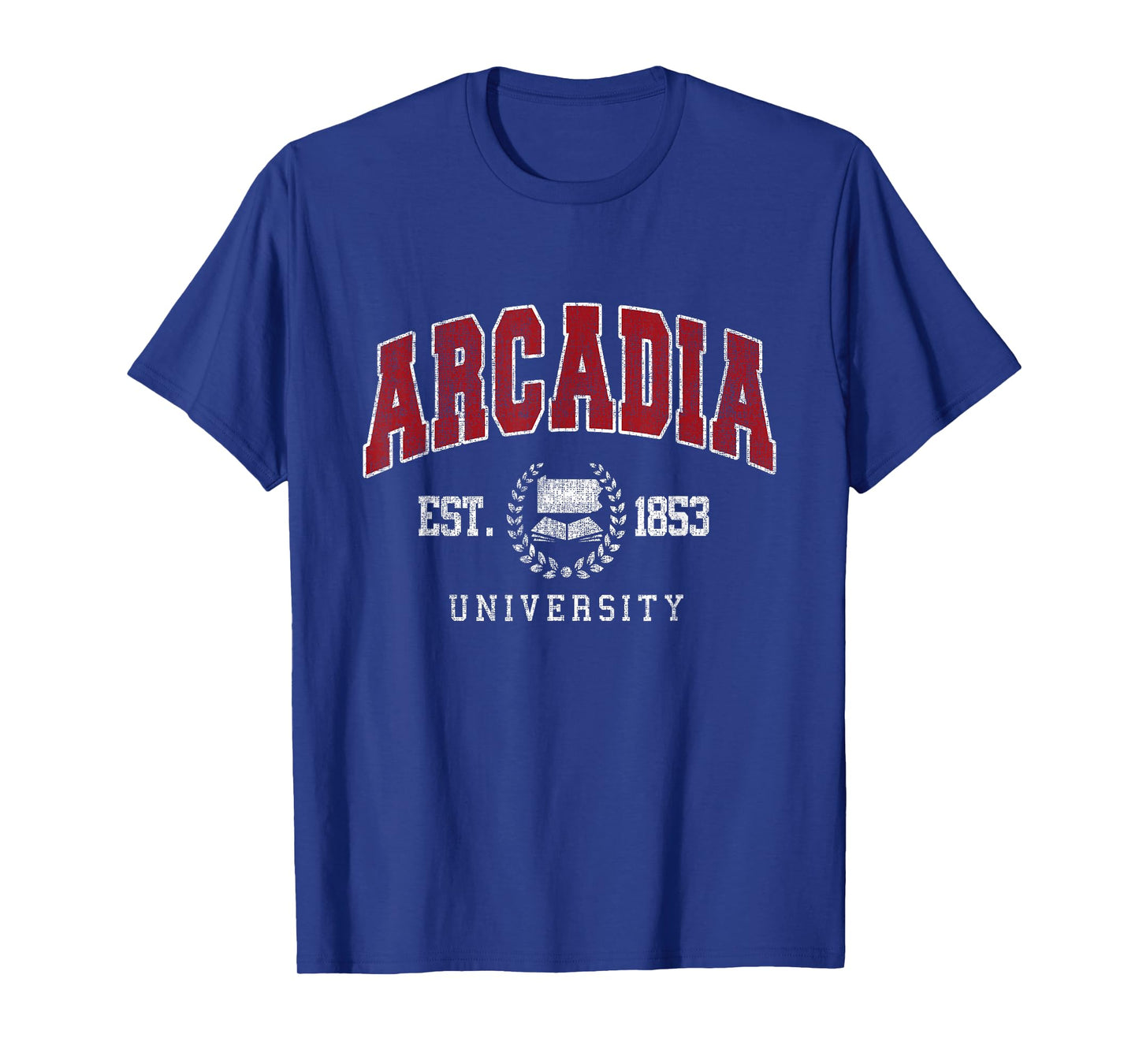 Arcadia Institute of Technology Arch Retro for Men Women T-Shirt