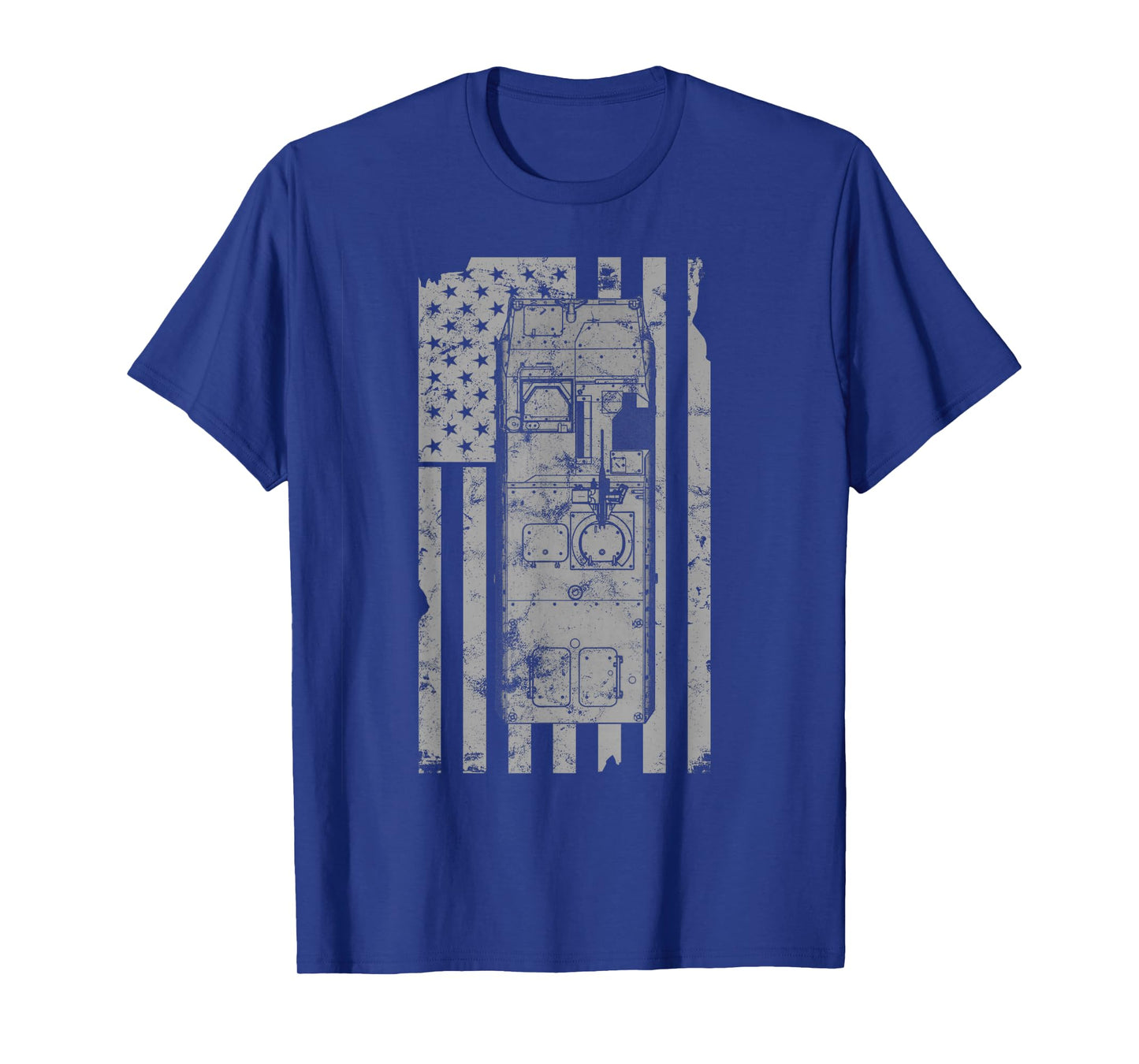 Stryker AFV Armored Fighting Vehicle Vintage Flag T-shirt