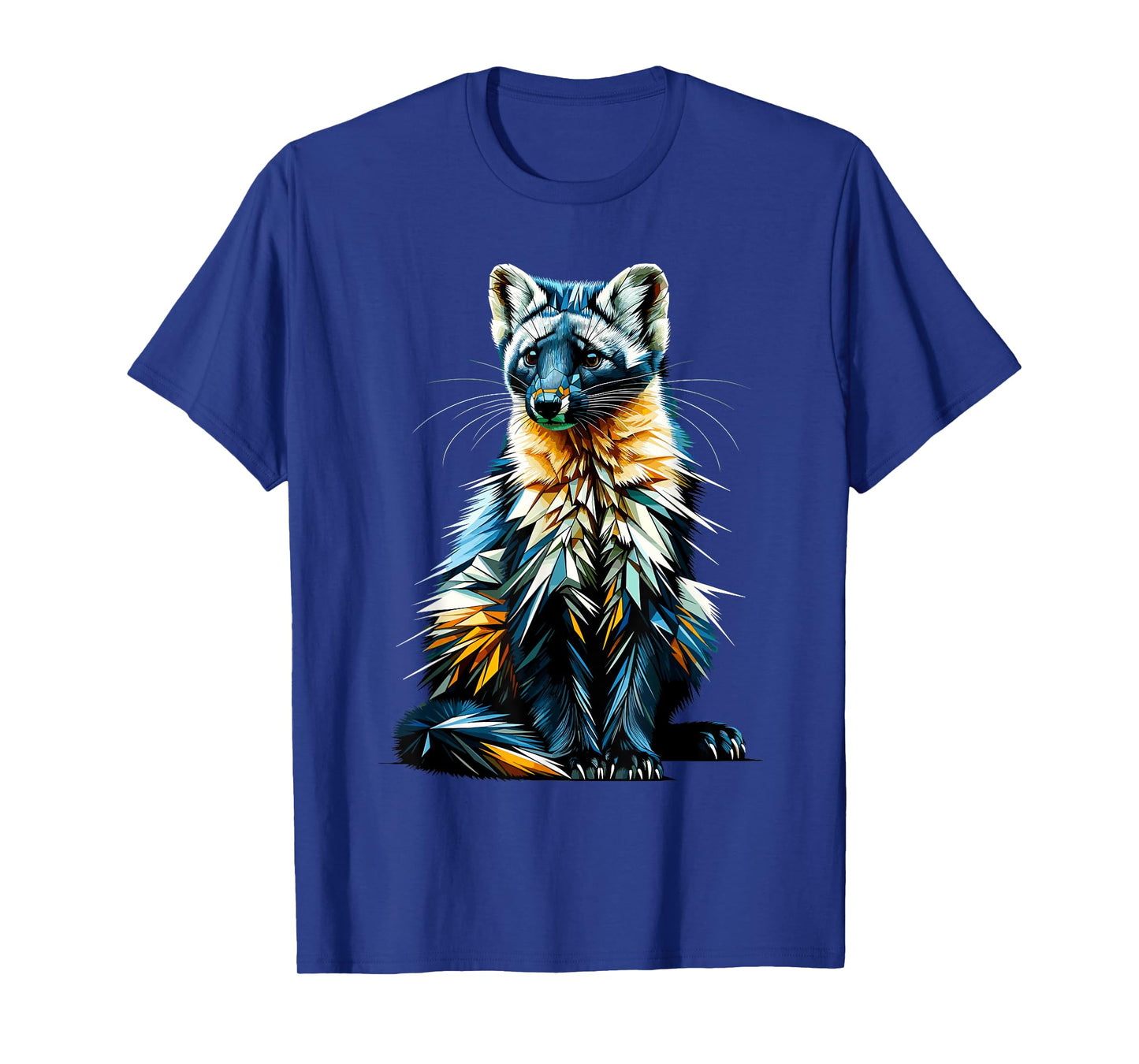 Polygon Art Pine Marten Pine Martens T-Shirt