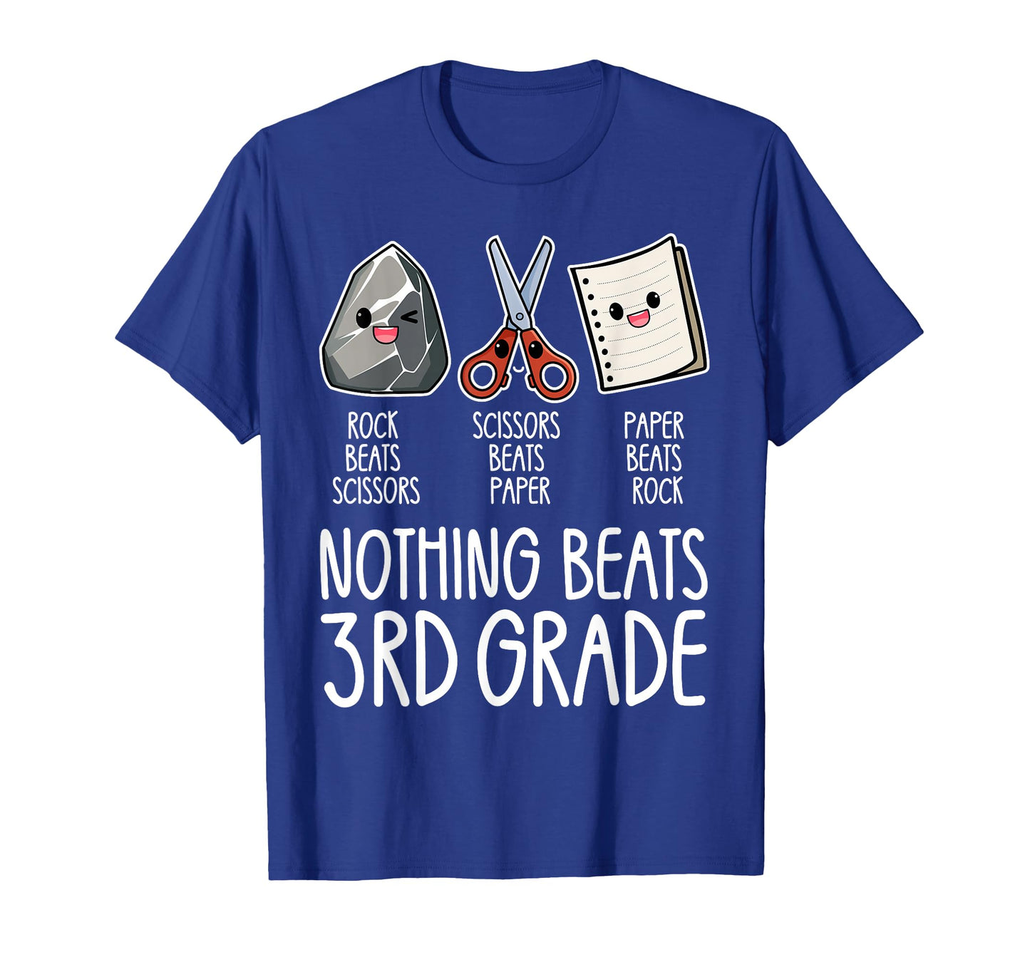 Nothing Beats 3rd Grade Funny Back to School Kids Teachers T-Shirt