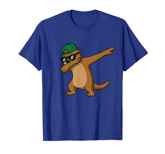 Otter Dab Meme Animal Dance Funny Gifts for Men Women Kid T-Shirt