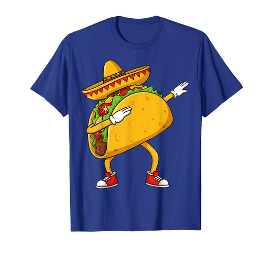 Mexican Dabbing Taco Funny Cinco de Mayo T-Shirt
