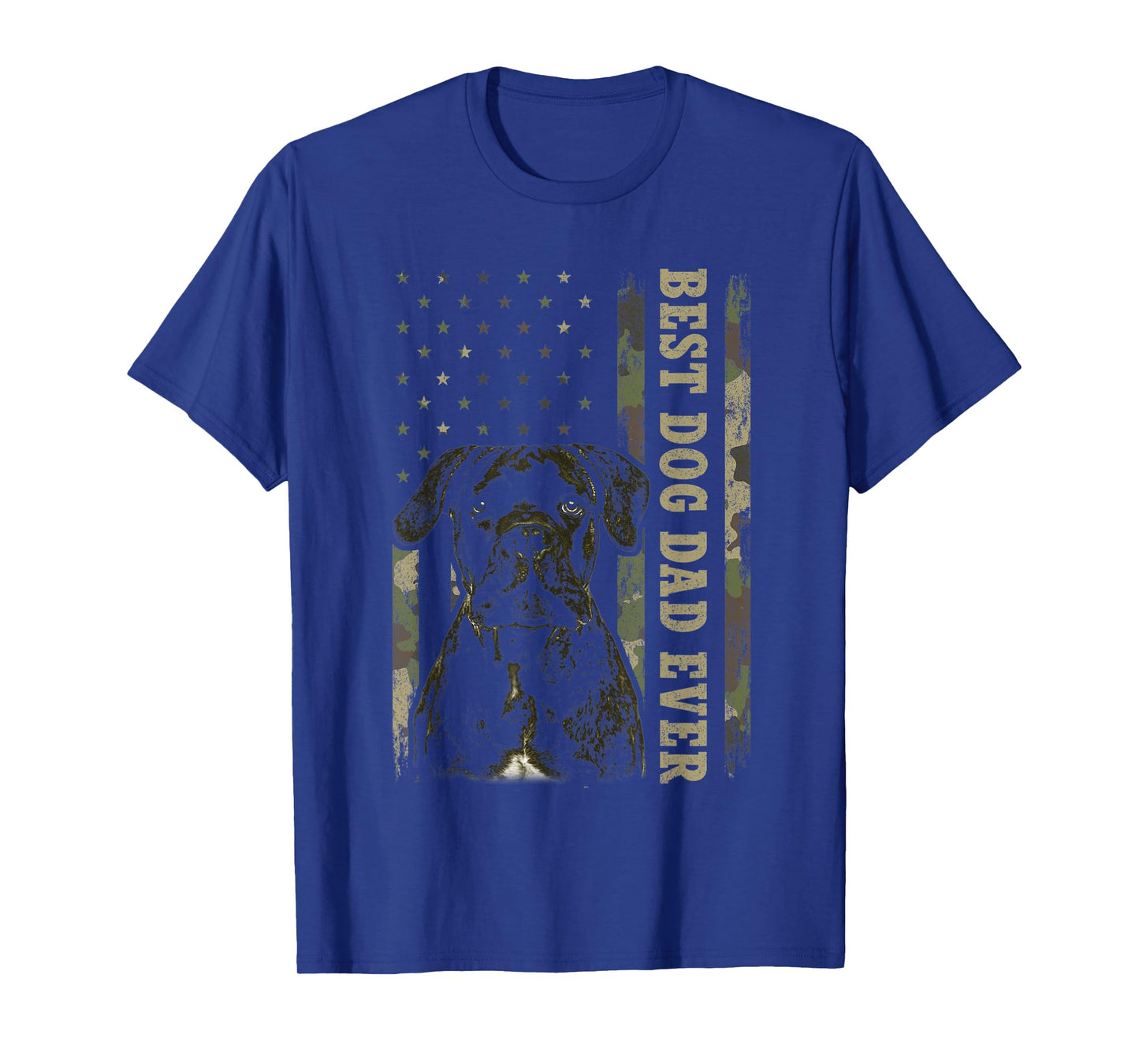 Best Corso Cane Dad Ever Shirt, Camo USA Flag Dog Dad T-Shirt for Men Women