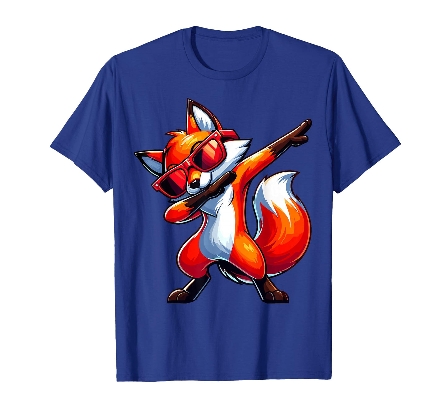 Dabbing Fox Sunglasses Animal T-Shirt