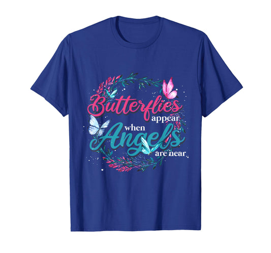 Angel Butterflies Gift Idea Butterfly T-Shirt