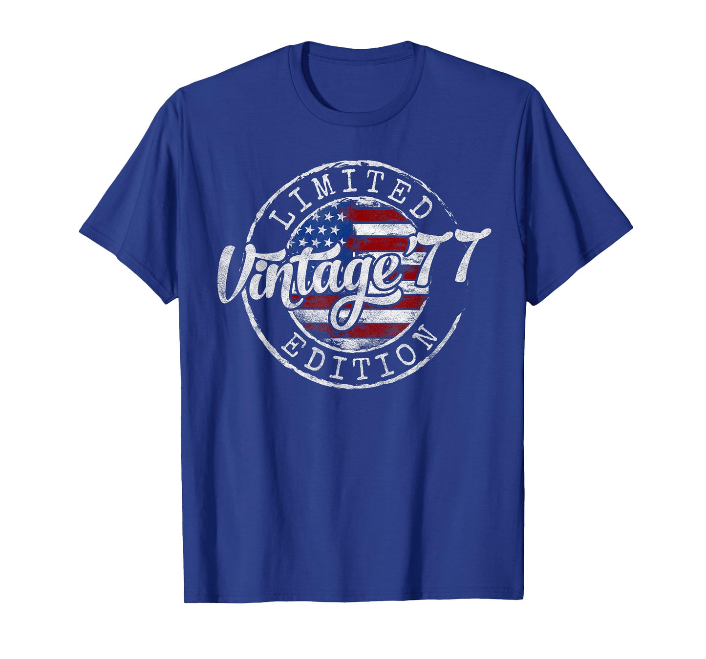 Vintage 1977 48th Birthday Gifts for Men Women 48 Year Old T-Shirt
