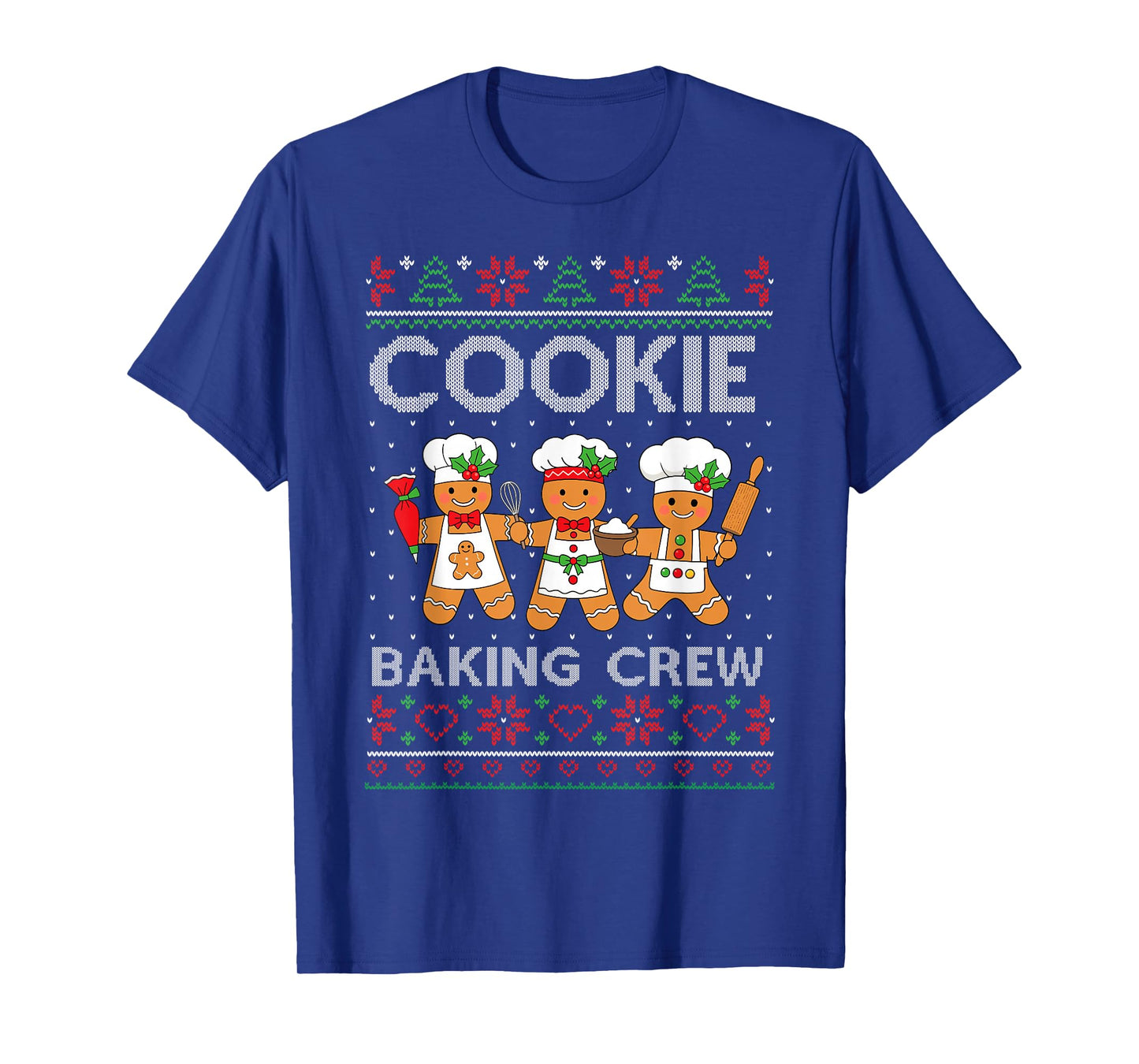 Christmas Cookie Baking Crew Family Baking Team Funny Cookie T-Shirt