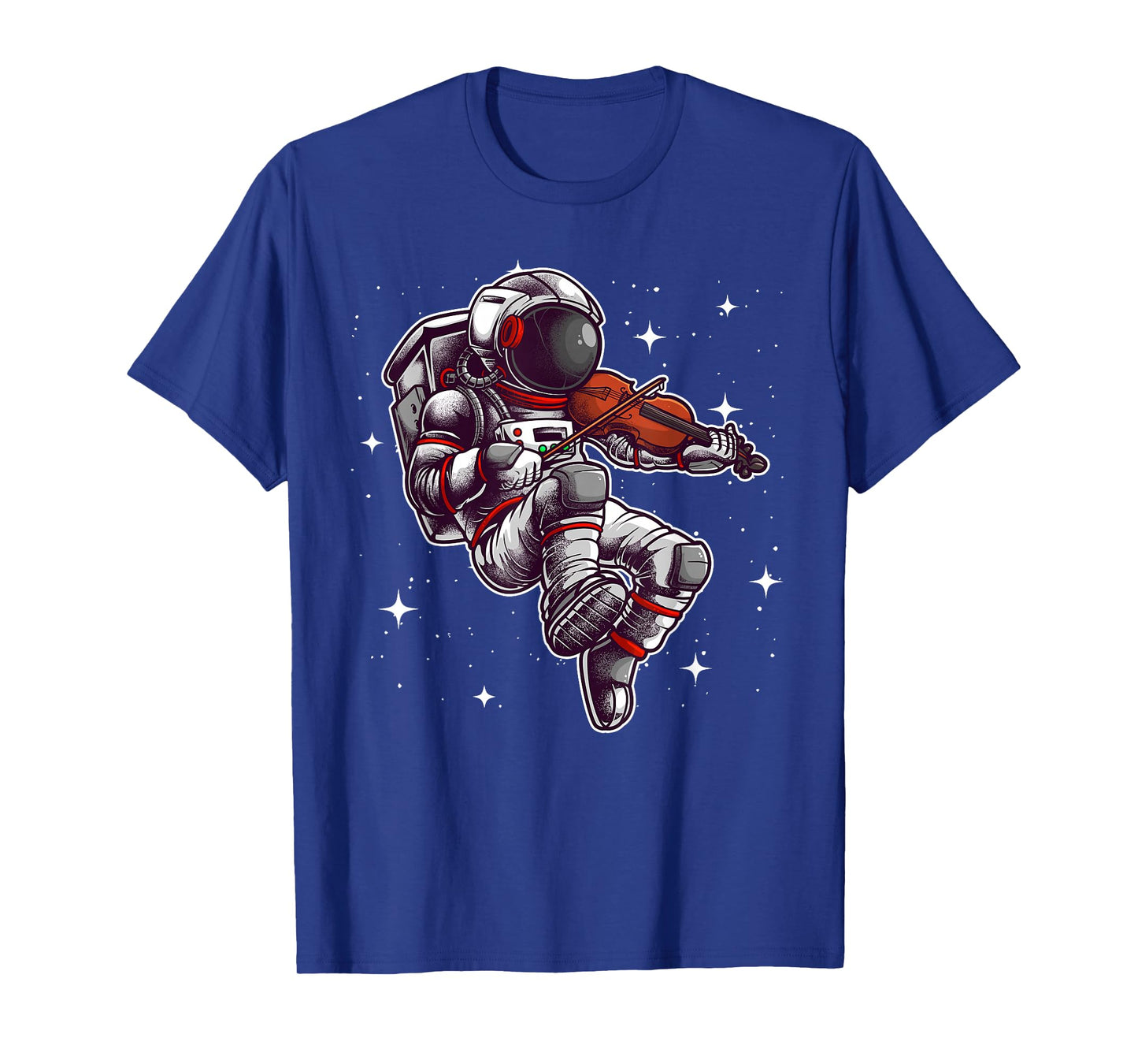 Cool Violin Player Astronaut For Men Women Viola Music Lover T-Shirt