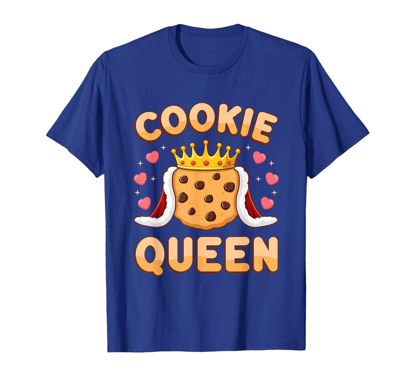 Cookie Queen Funny Cookie Mom Cookie Dealer Women Girls T-Shirt