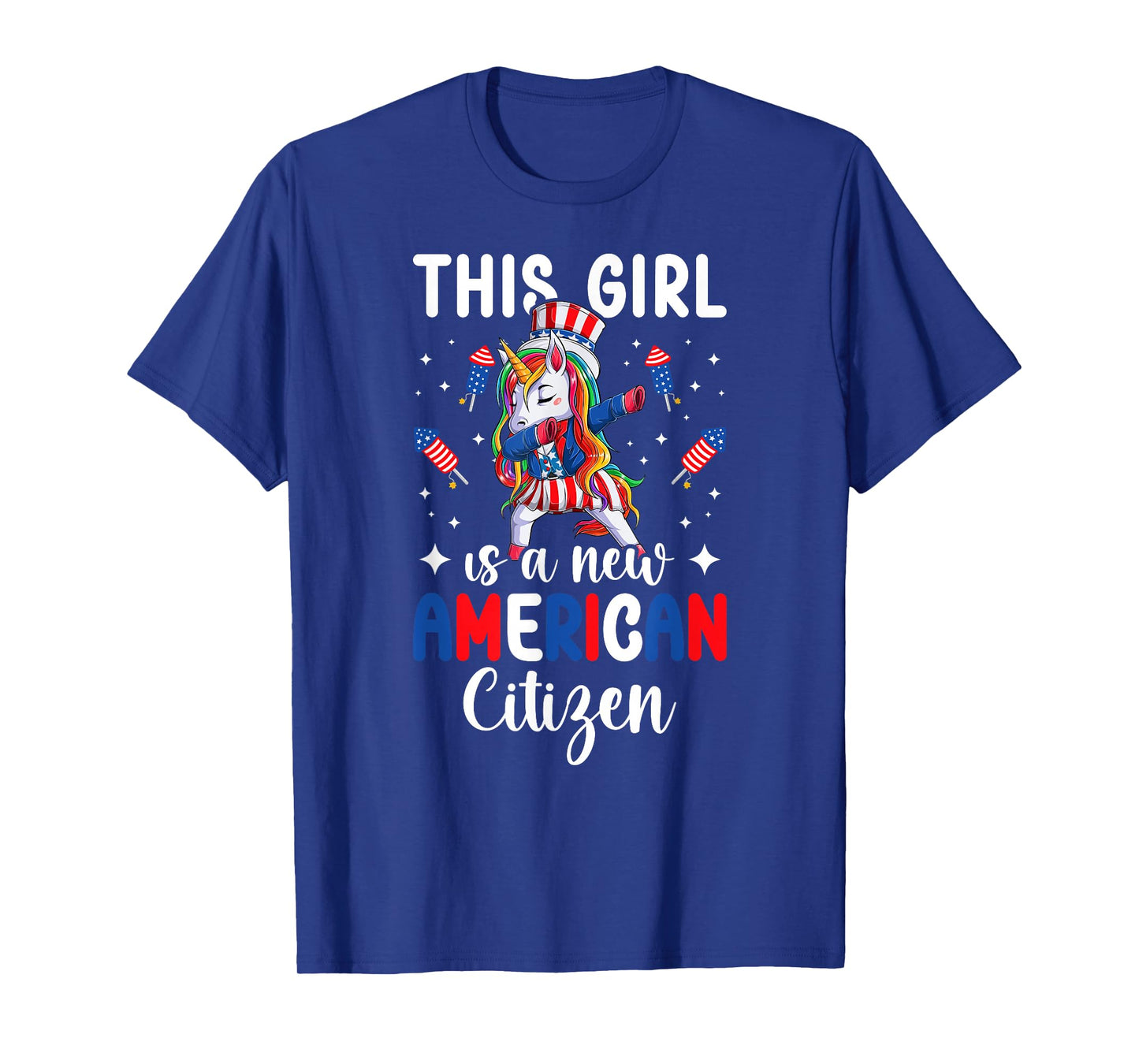 This Girl Is A New American Citizen New US Citizen USA T-Shirt