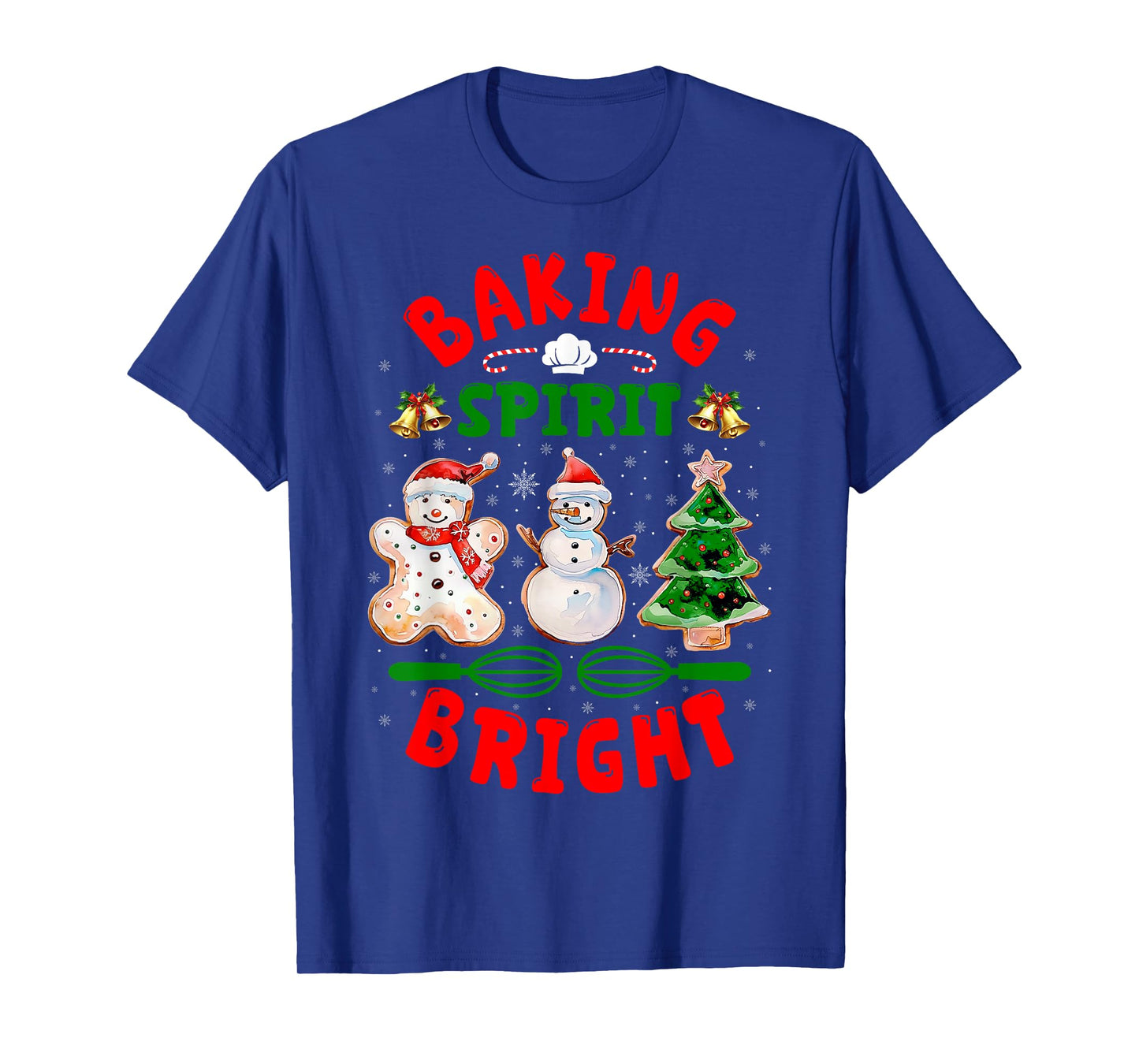 Baking Spirit Bright Donut Christmas Tree Xmas Cookie Kids T-Shirt
