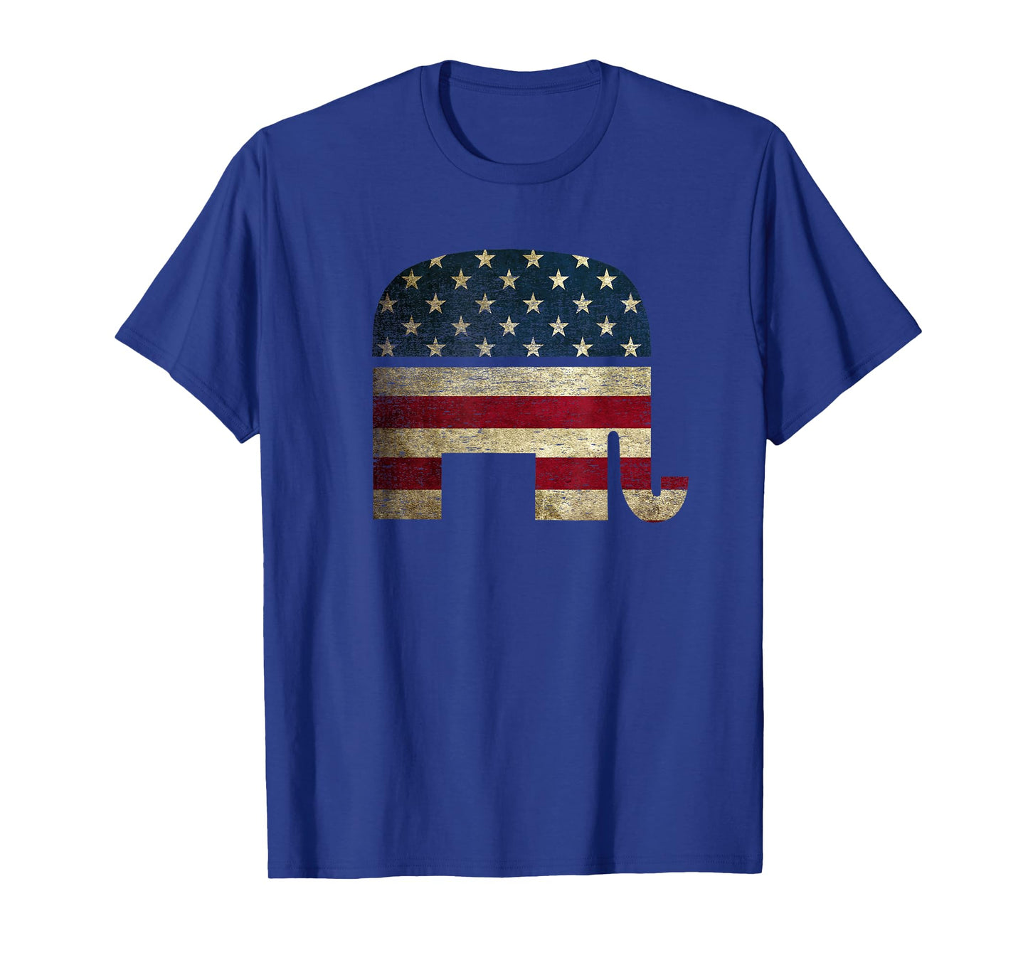 Patriotic Elephant Shirt American Flag USA Republican Party T-Shirt