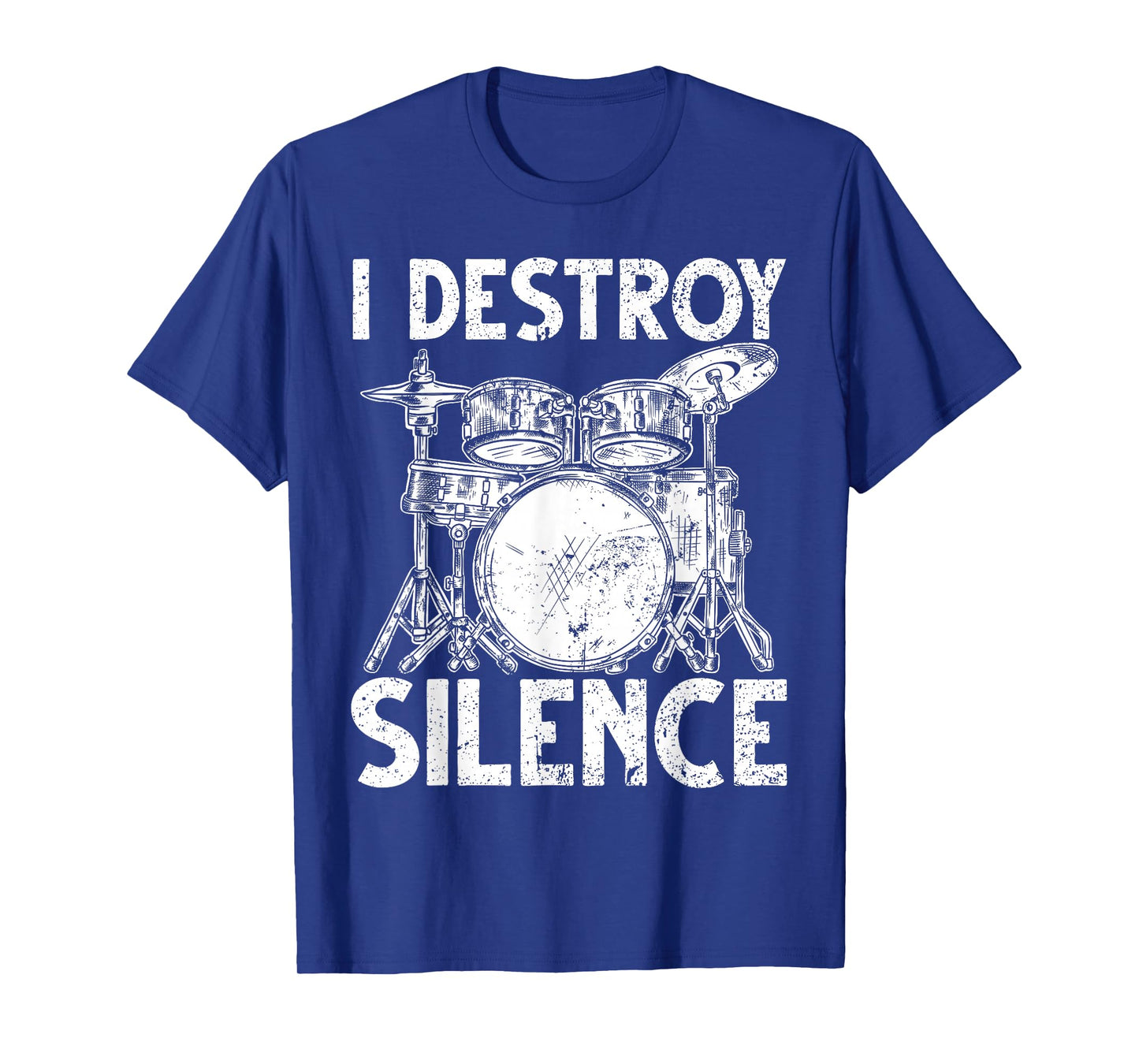 Cute Drum Set Art Men Women Drumming Rocker Music Percussion T-Shirt