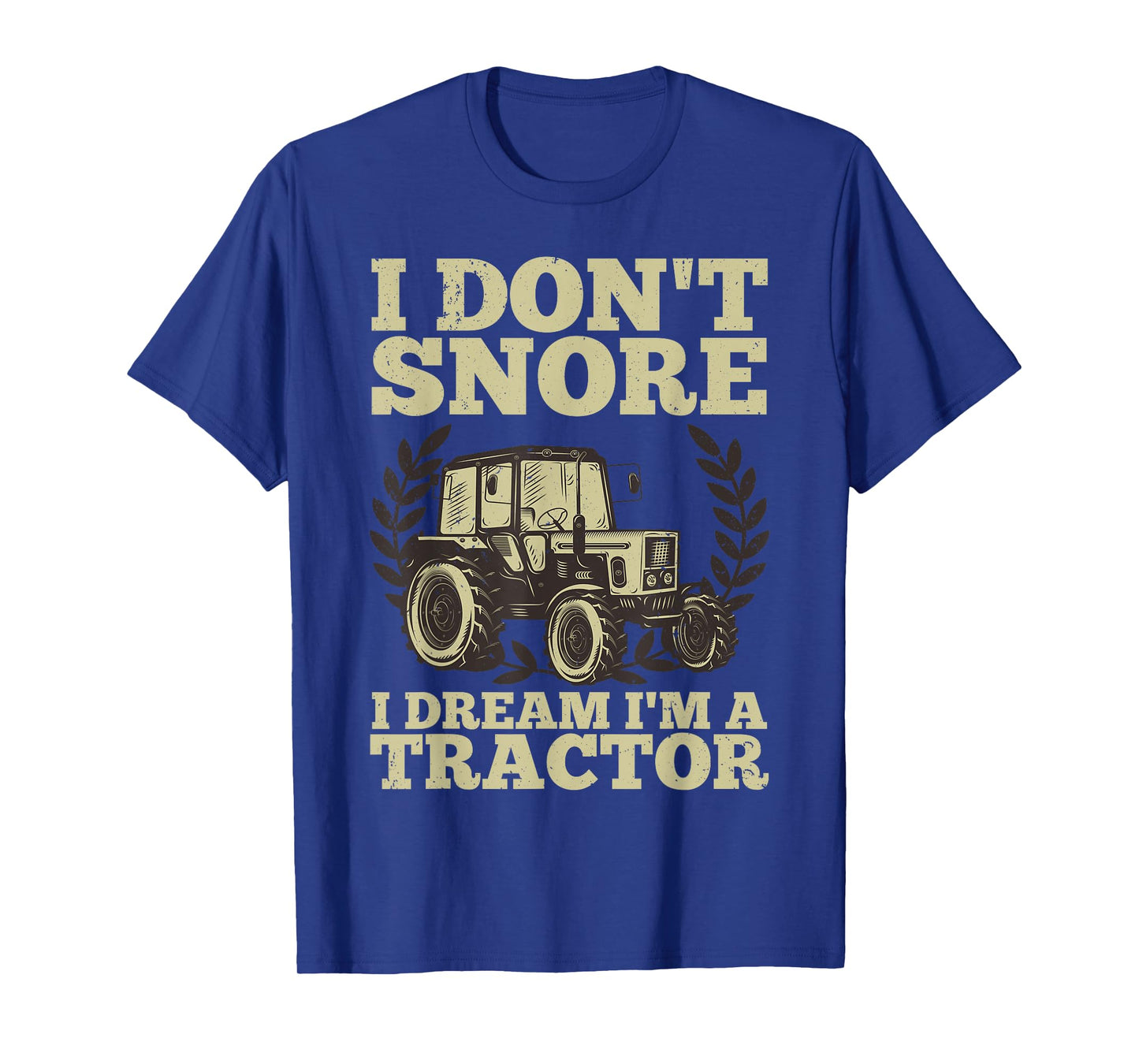 Cute Tractor For Men Dad Kids Agriculture Farmer Snore Truck T-Shirt