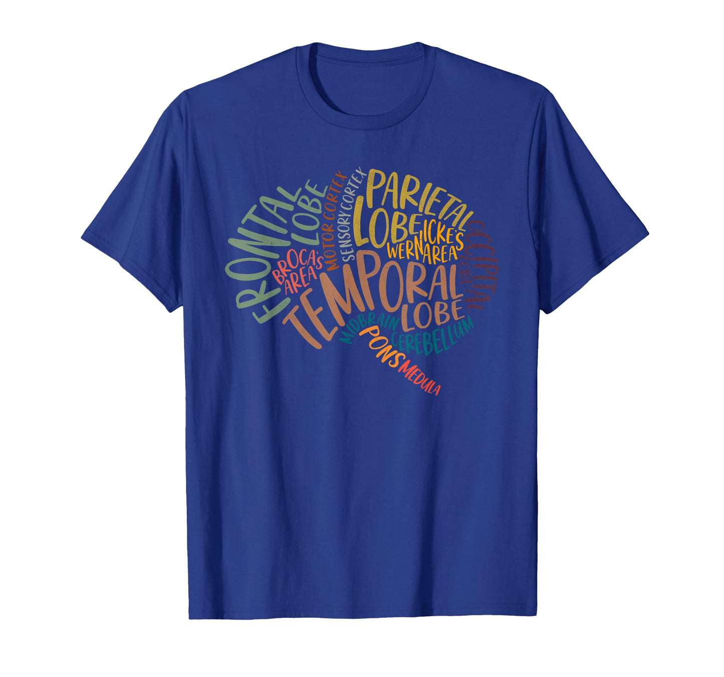 Anatomy Of The Brain Nurse Brain Anatomy T-Shirt