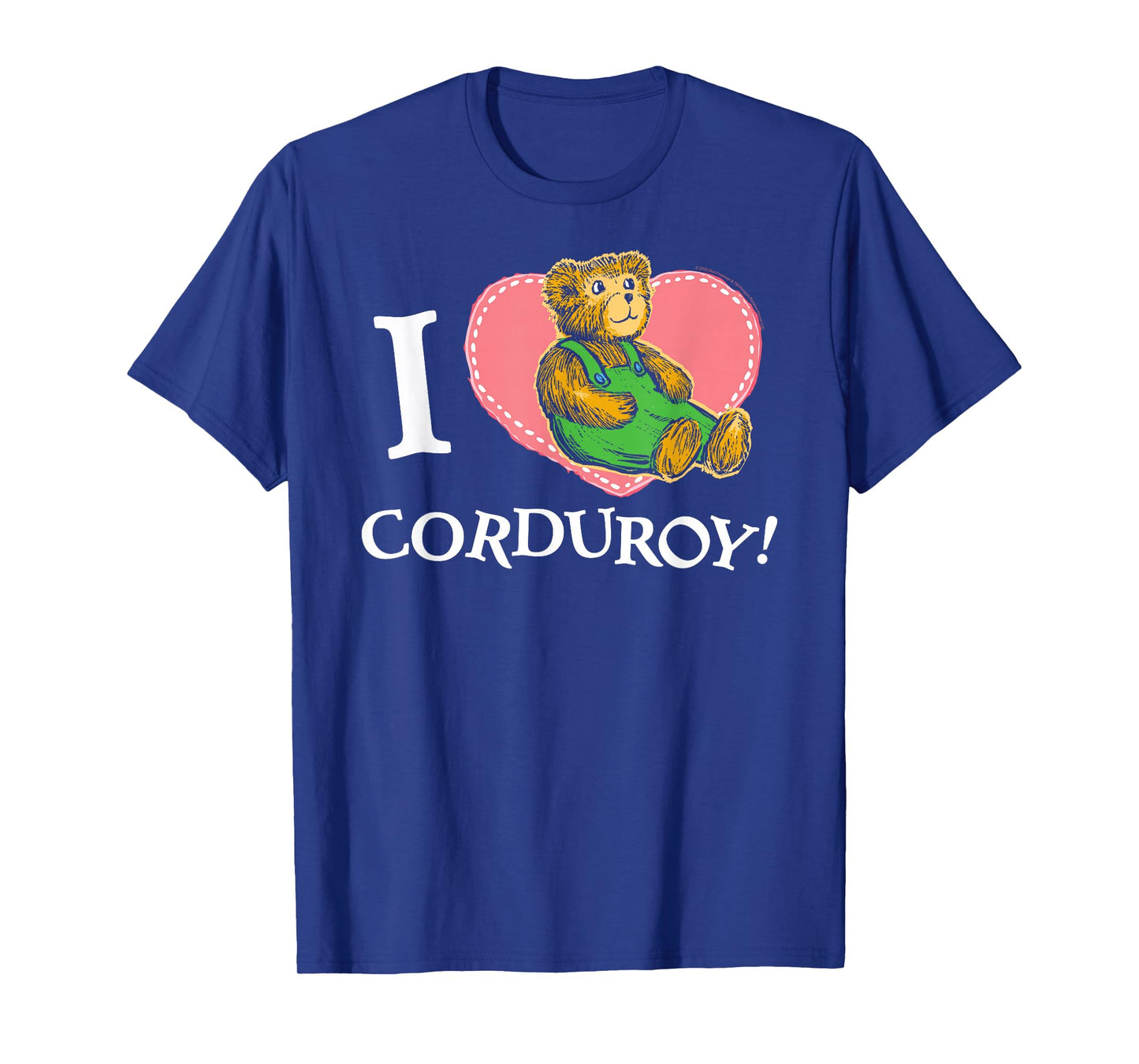Corduroy I Heart Corduroy Teddy Bear Retro Children's Book T-Shirt