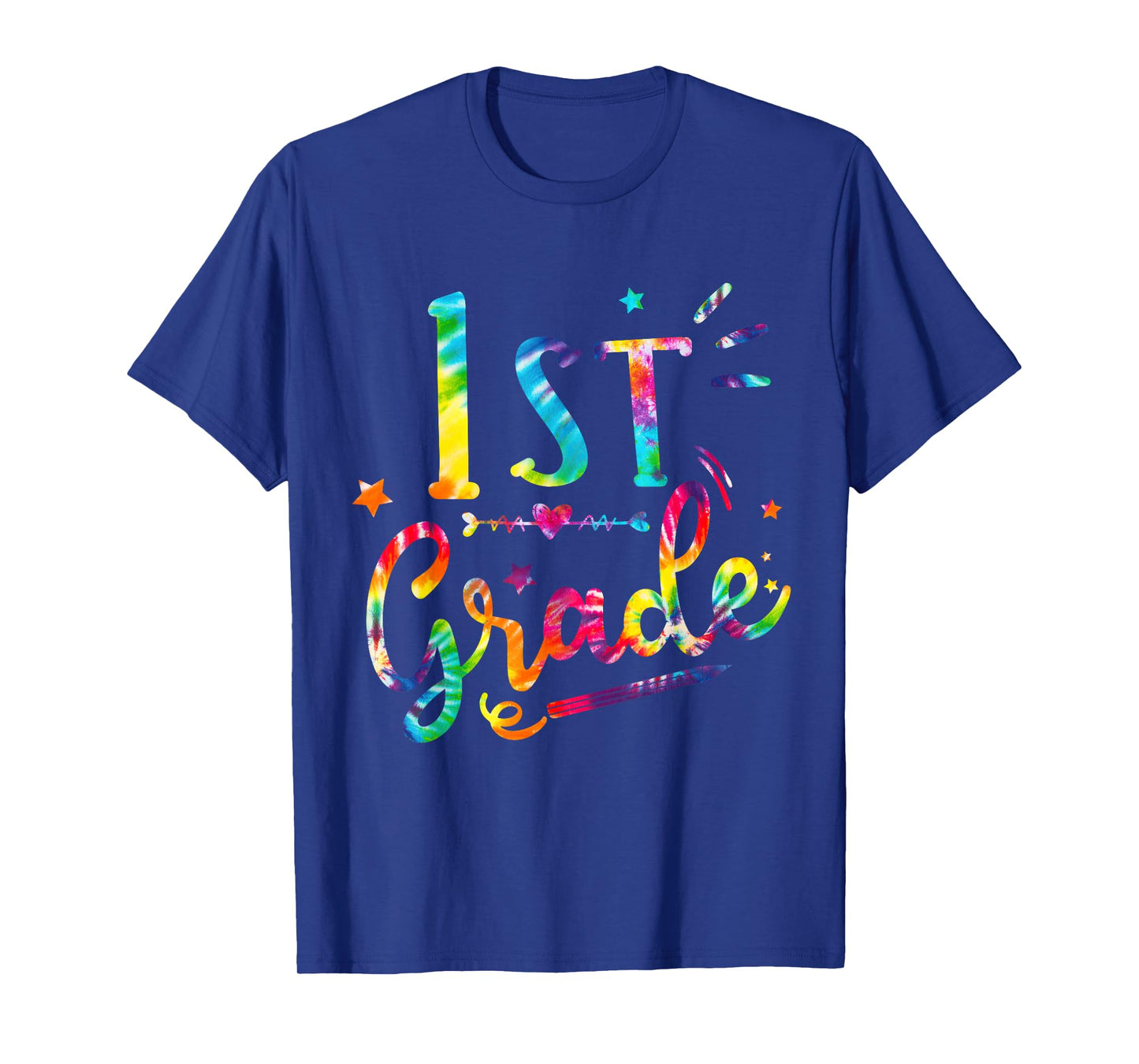 1st Grade Tie Dye Shirt First Grade Shirs Back To School T-Shirt