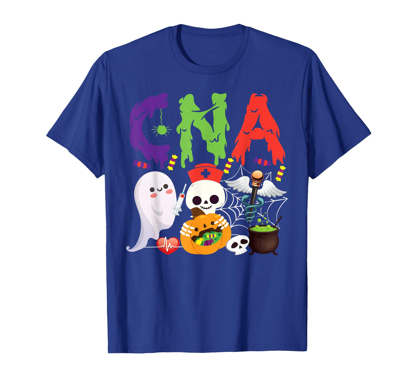 CNA Nurse Certified Nursing Assistant Halloween Cna T-Shirt