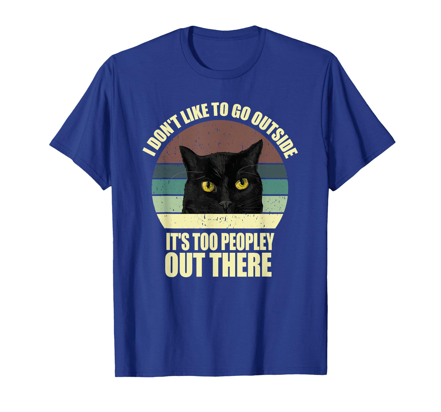 Anti-Social But Cat-Friendly – Funny Introvert Design T-Shirt