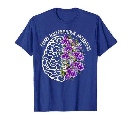 Chiari malformation - ACM awareness - zipperhead - brain T-Shirt