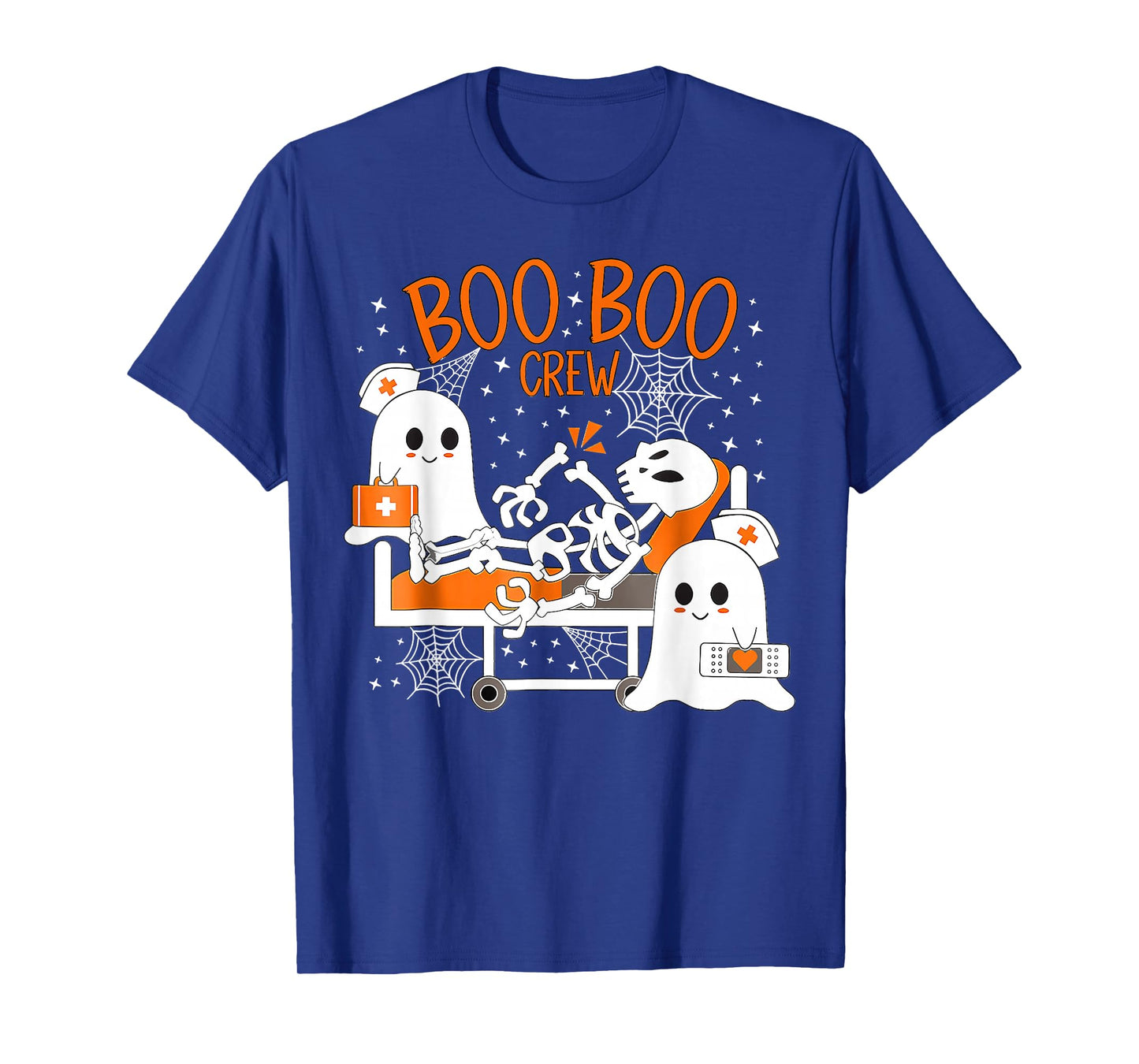 Cool Boo Boo Crew Ghost Doctor Paramedic Nurse Halloween T-Shirt