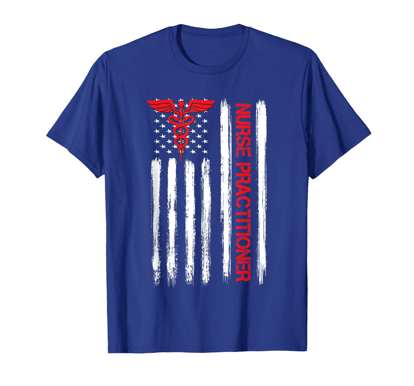 American Flag NP Nurse Practitioner Graduation Gifts T-Shirt