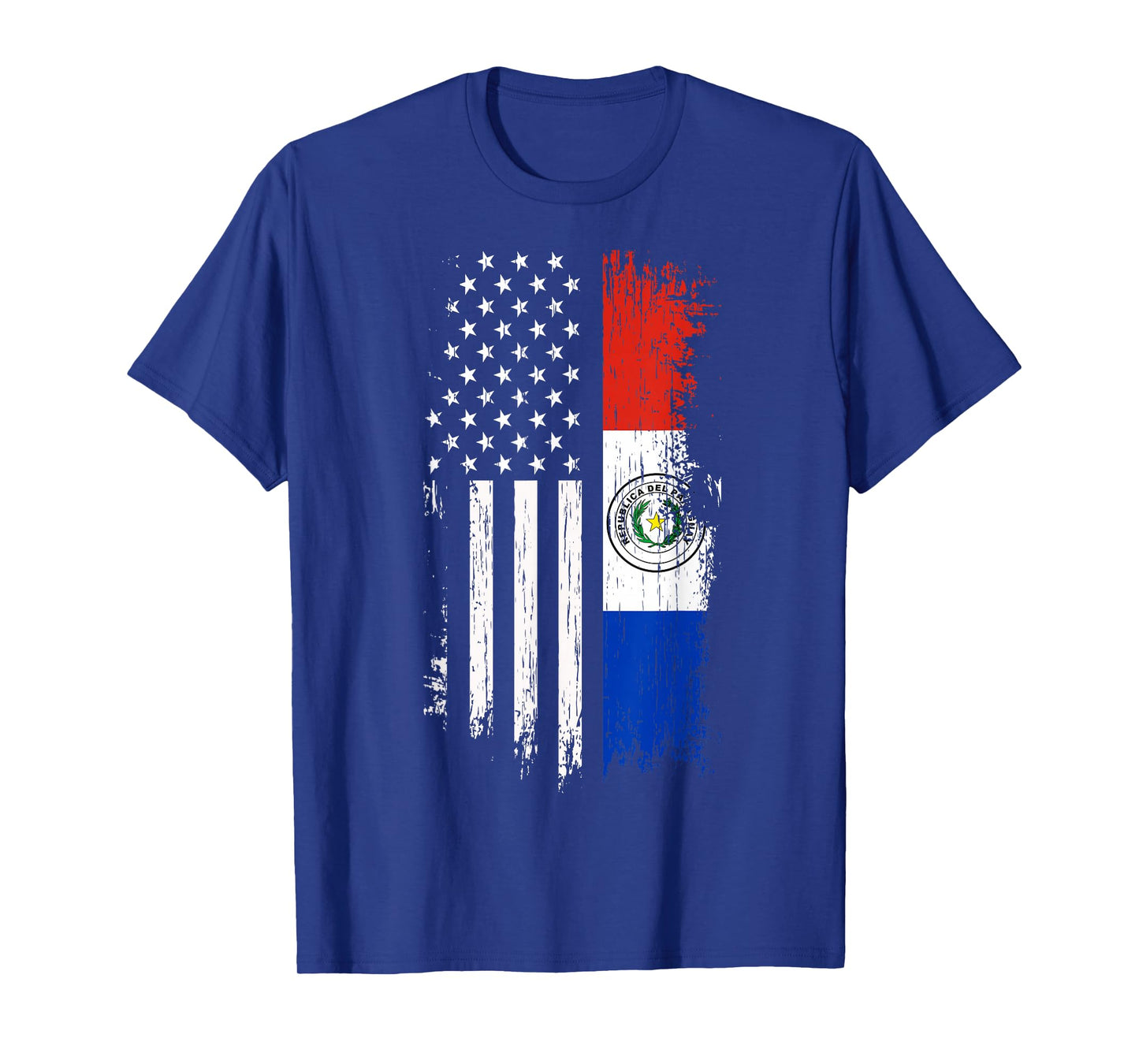 Paraguayan American Flag T-Shirt - Pride Paraguay USA Shirt T-Shirt