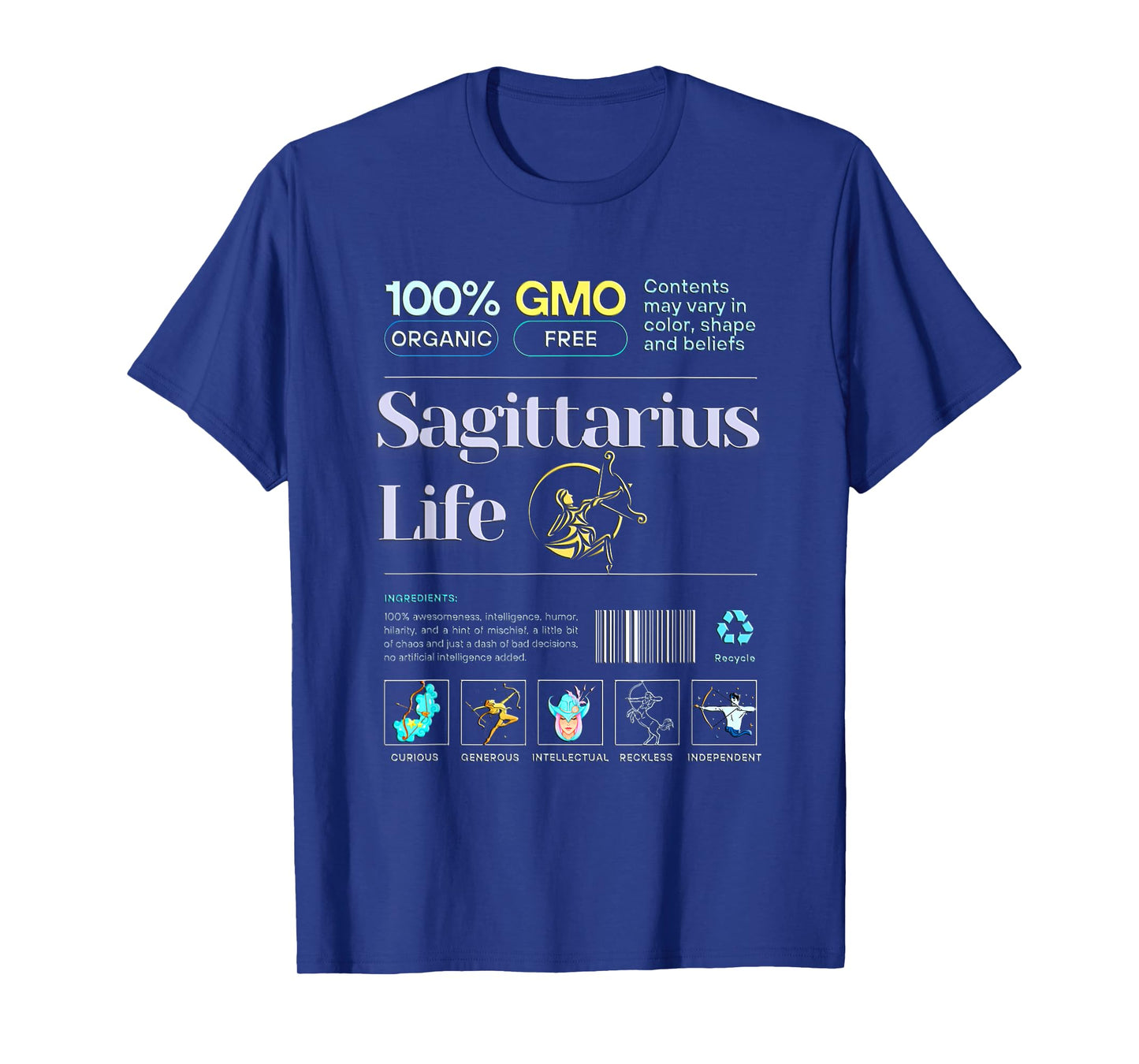 Zodiac sign Sagittarius T-Shirt