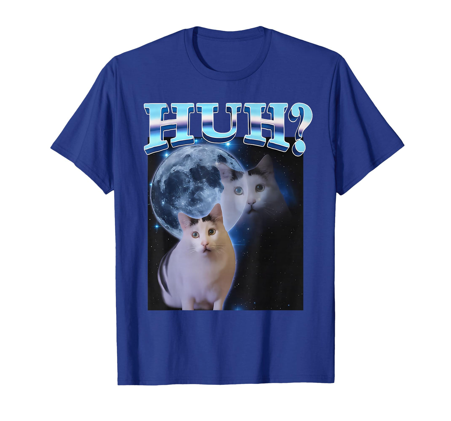 Huh Funny Dank Cat Meme Ugly Gifts Goofy Ahh Cats Stupid T-Shirt