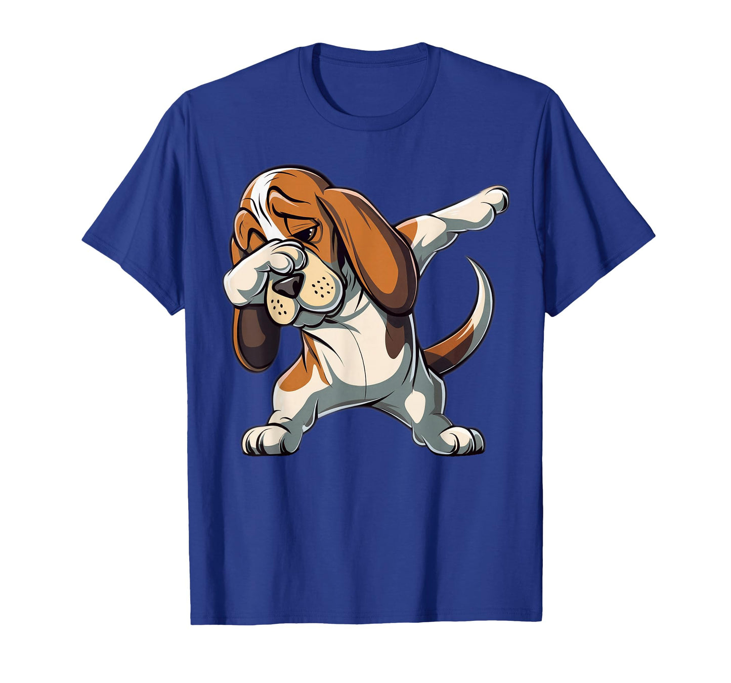 Dabbing Basset Hound Dab Dance Dog Lover Gifts for Men Women T-Shirt