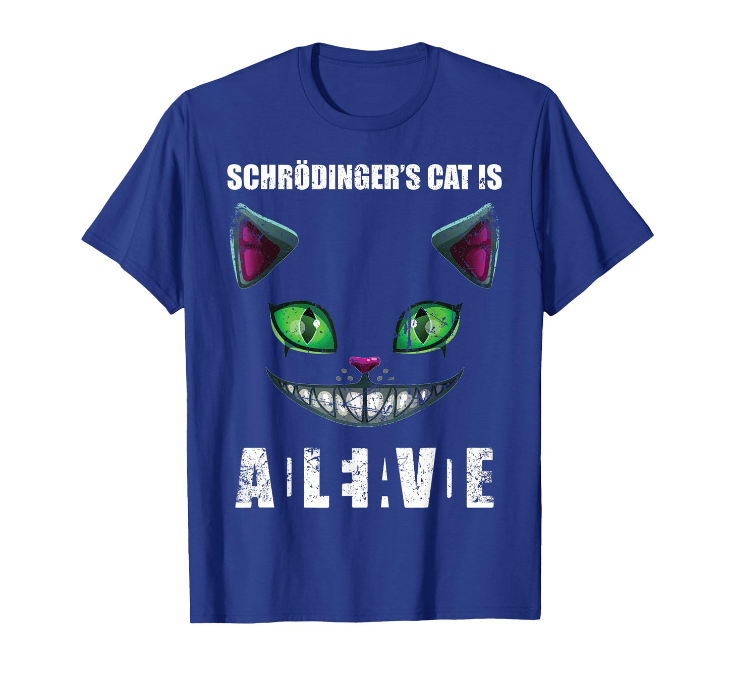 Schrödingers Cat Dead & Alive Quantum Physics T-Shirt
