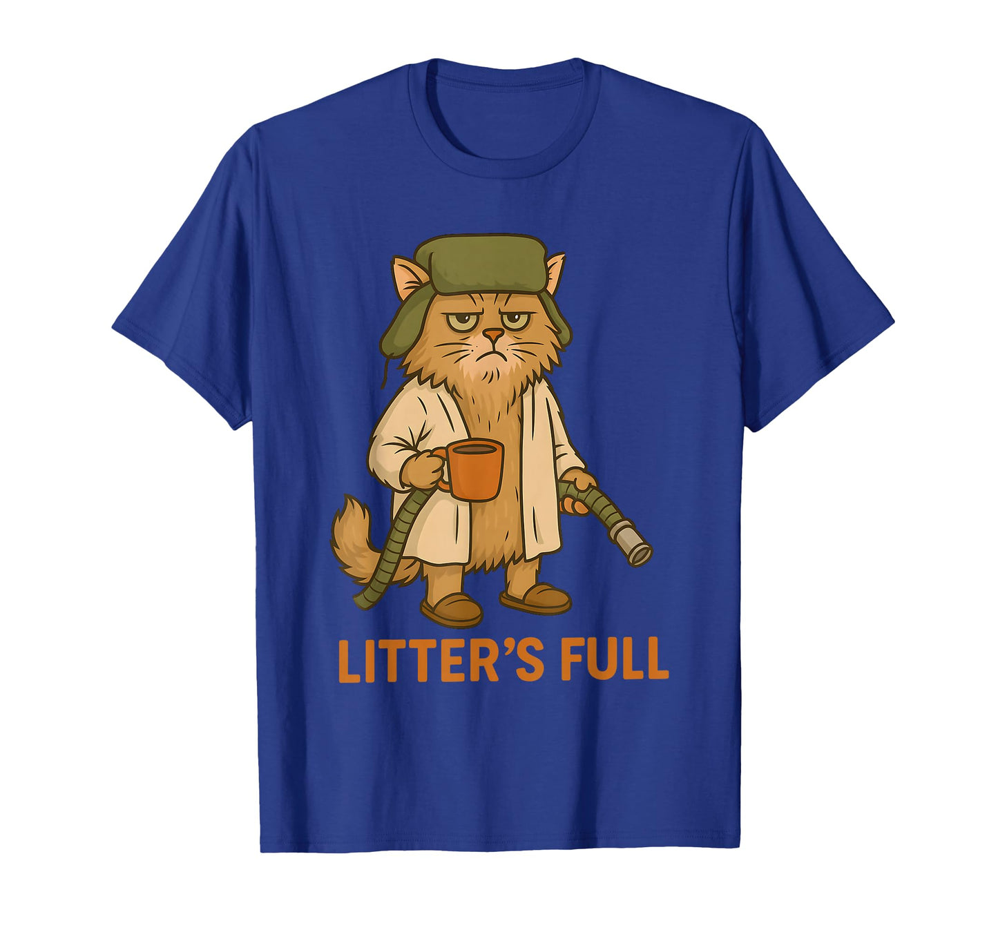 Litter’s Full Funny Cat Christmas Humor Quote T-Shirt